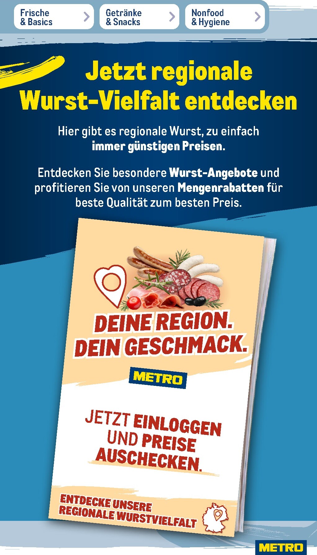 metro - Metro Prospekt nächste Woche – von Montag 27.07.2026 bis Samstag 01.08.2026 - page: 52