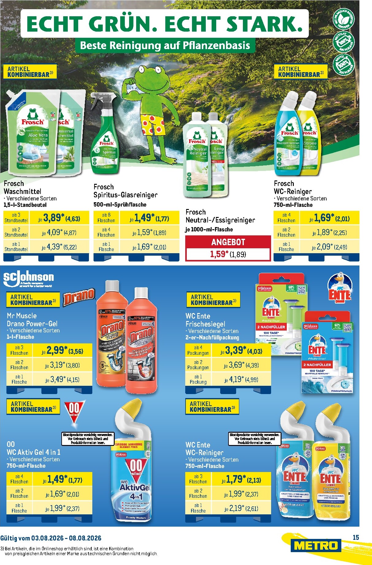 metro - Metro - Starke Marken Prospekt nächste Woche – von Montag 03.08.2026 bis Samstag 08.08.2026 - page: 15