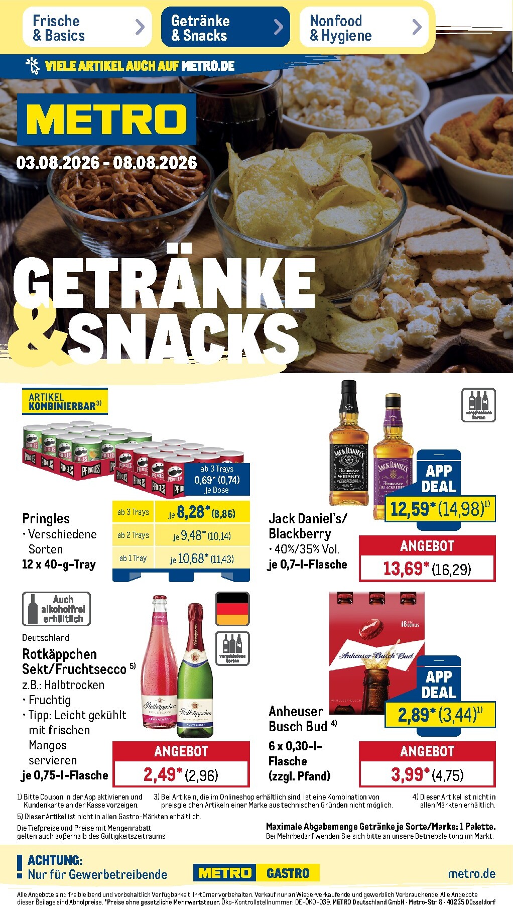 metro - Metro - Non Food & Hygiene Prospekt nächste Woche – von Montag 03.08.2026 bis Samstag 08.08.2026 - page: 15