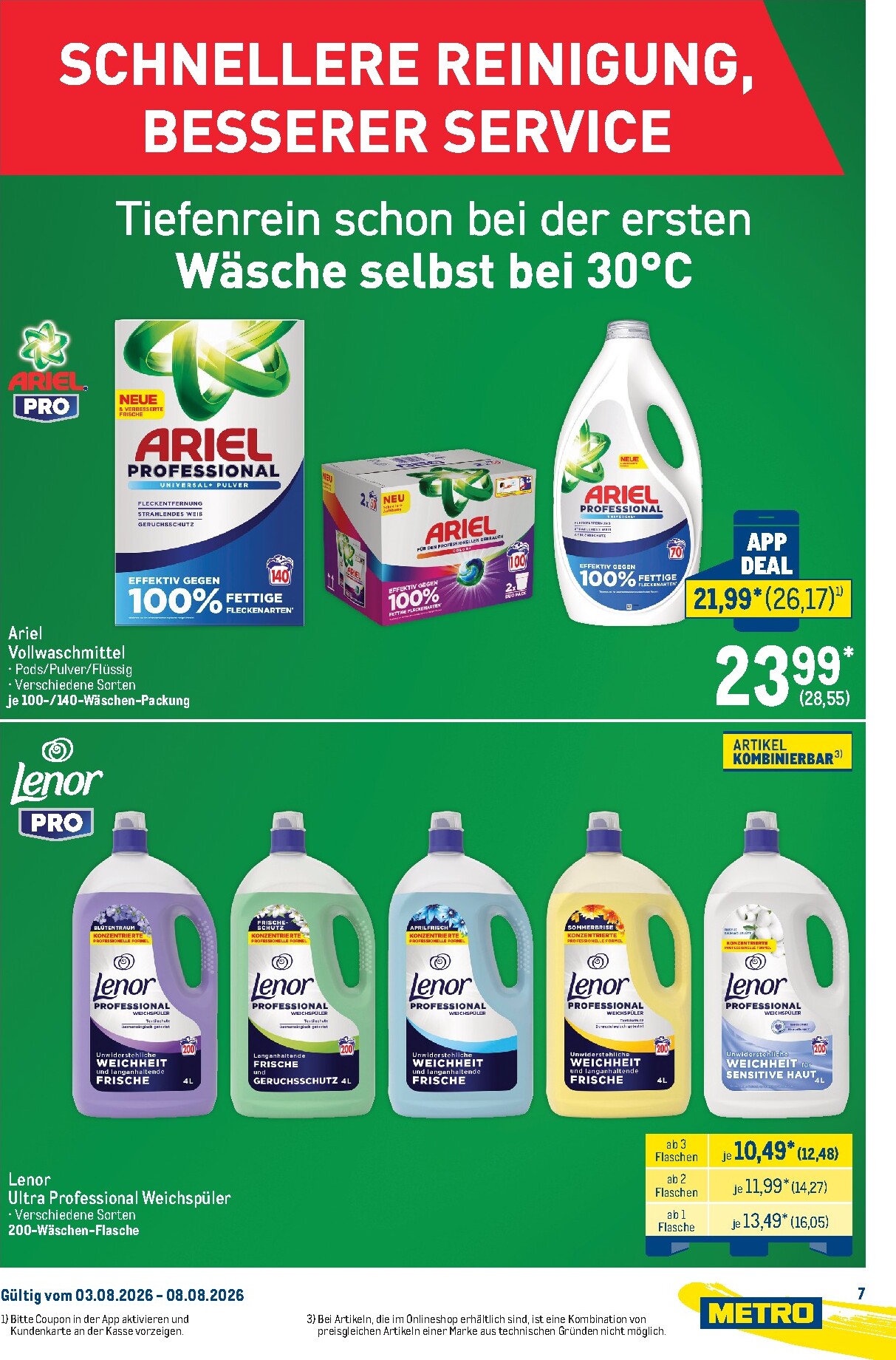 metro - Metro - Marken für Profis Prospekt – von Montag 03.08.2026 bis Samstag 08.08.2026 - page: 8