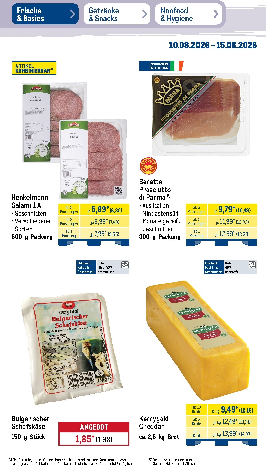 metro - Metro - NonFood Prospekt – von Montag 10.08.2026 bis Samstag 15.08.2026 - page: 44