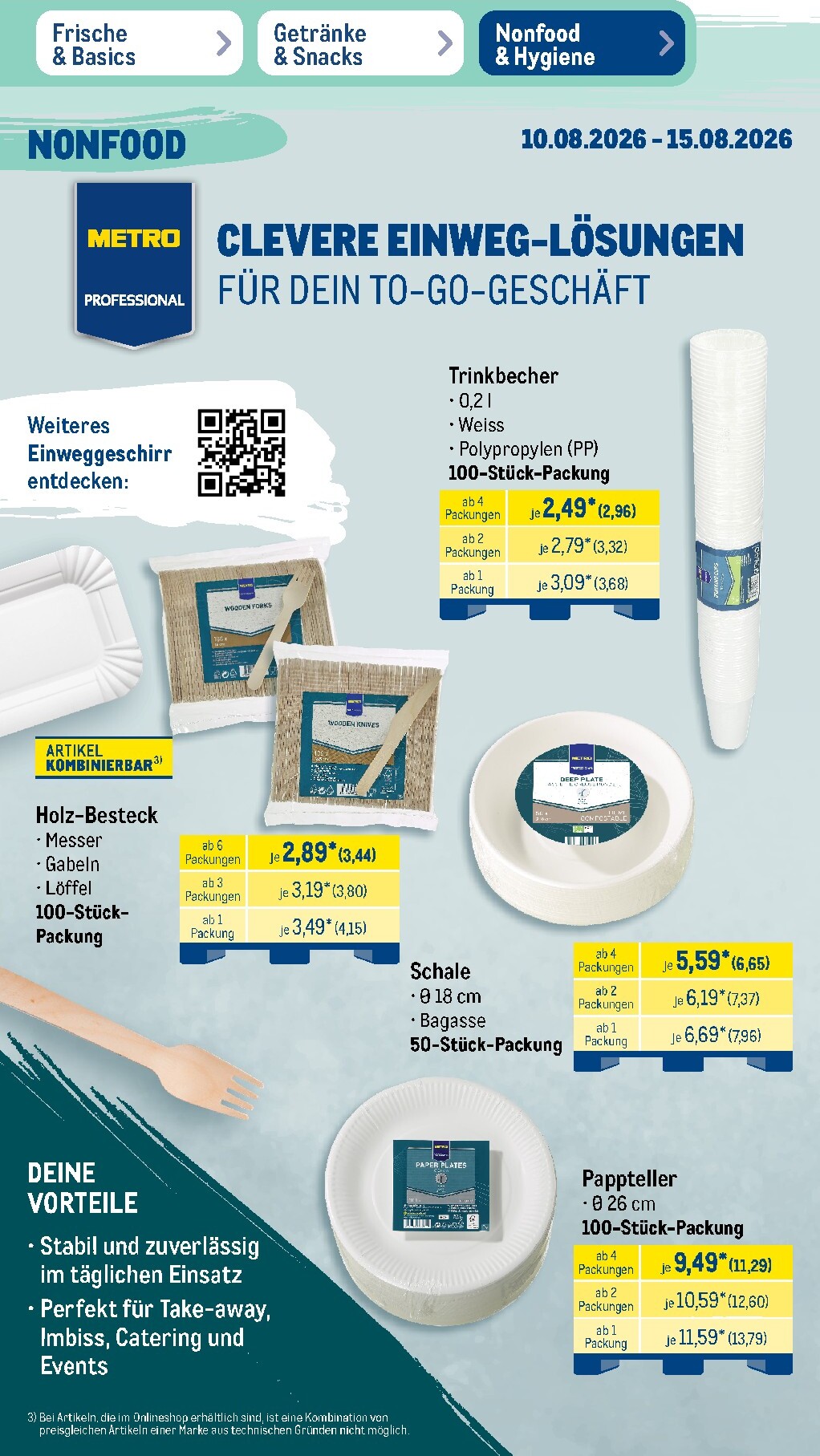 metro - Metro - NonFood Prospekt – von Montag 10.08.2026 bis Samstag 15.08.2026 - page: 14