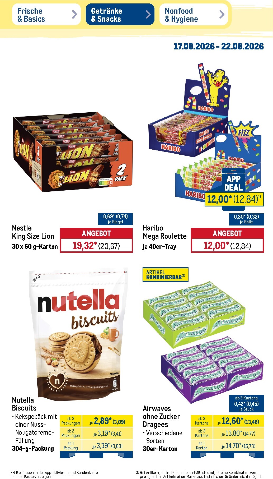 metro - Metro - NonFood Prospekt nächste Woche – von Montag 17.08.2026 bis Samstag 22.08.2026 - page: 22