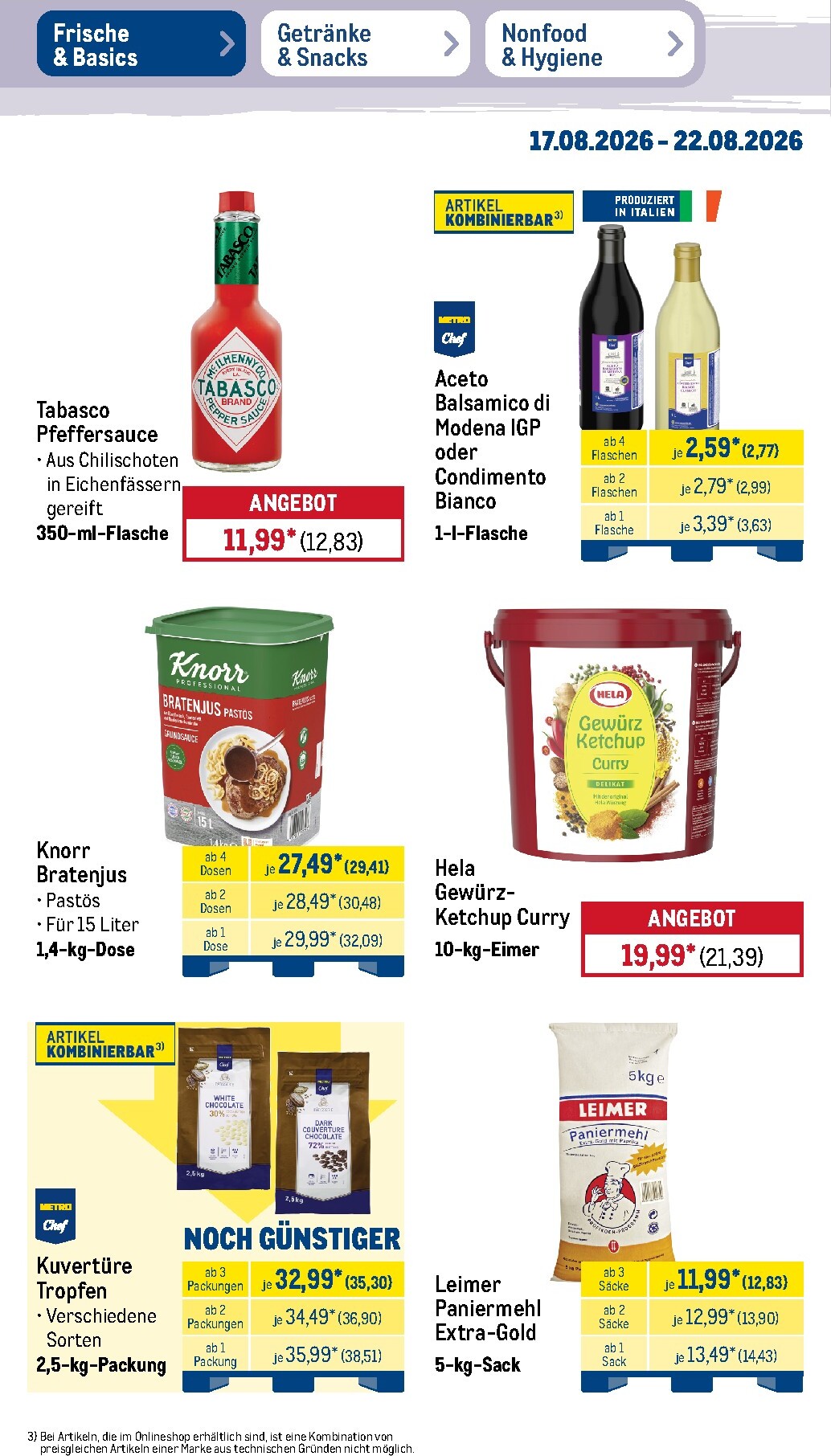 metro - Metro - NonFood Prospekt nächste Woche – von Montag 17.08.2026 bis Samstag 22.08.2026 - page: 52