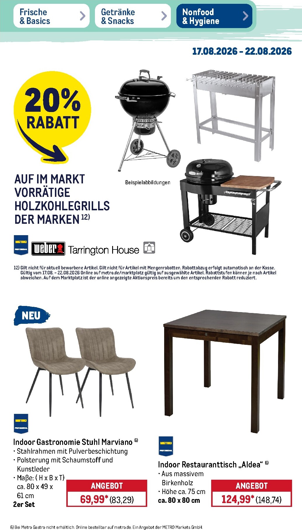 metro - Metro - NonFood Prospekt nächste Woche – von Montag 17.08.2026 bis Samstag 22.08.2026 - page: 9