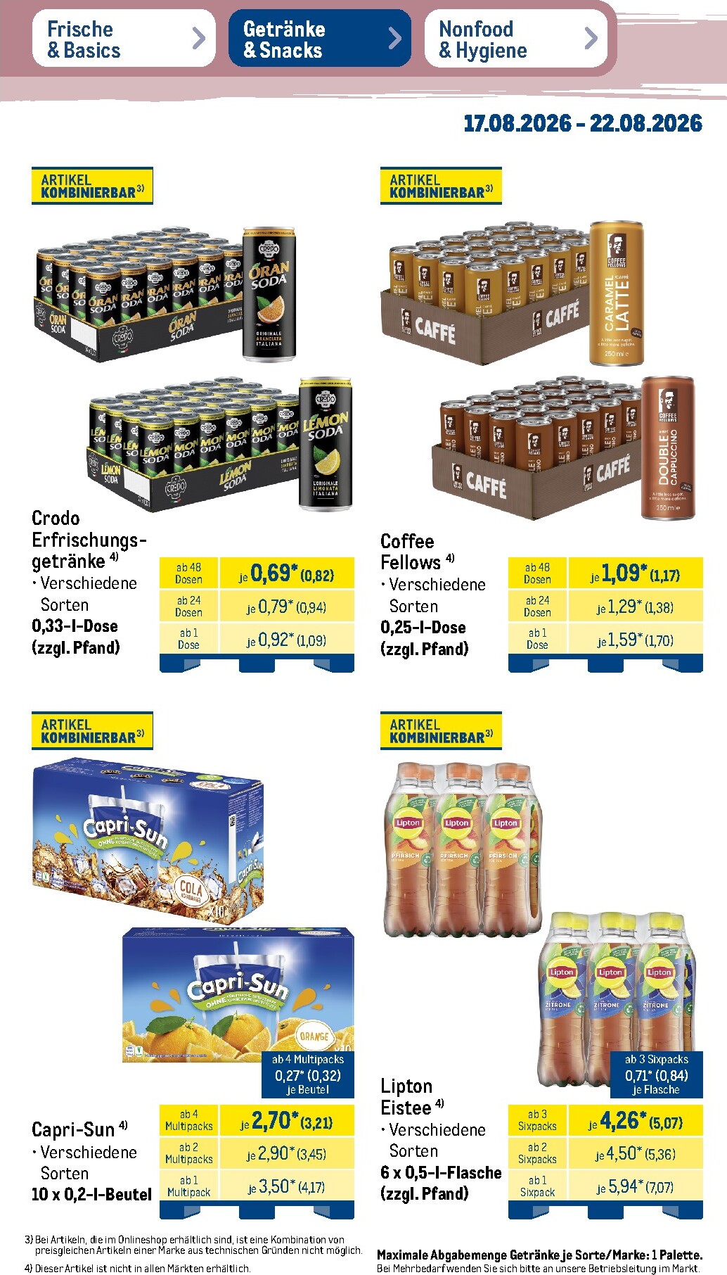 metro - Metro - NonFood Prospekt nächste Woche – von Montag 17.08.2026 bis Samstag 22.08.2026 - page: 25