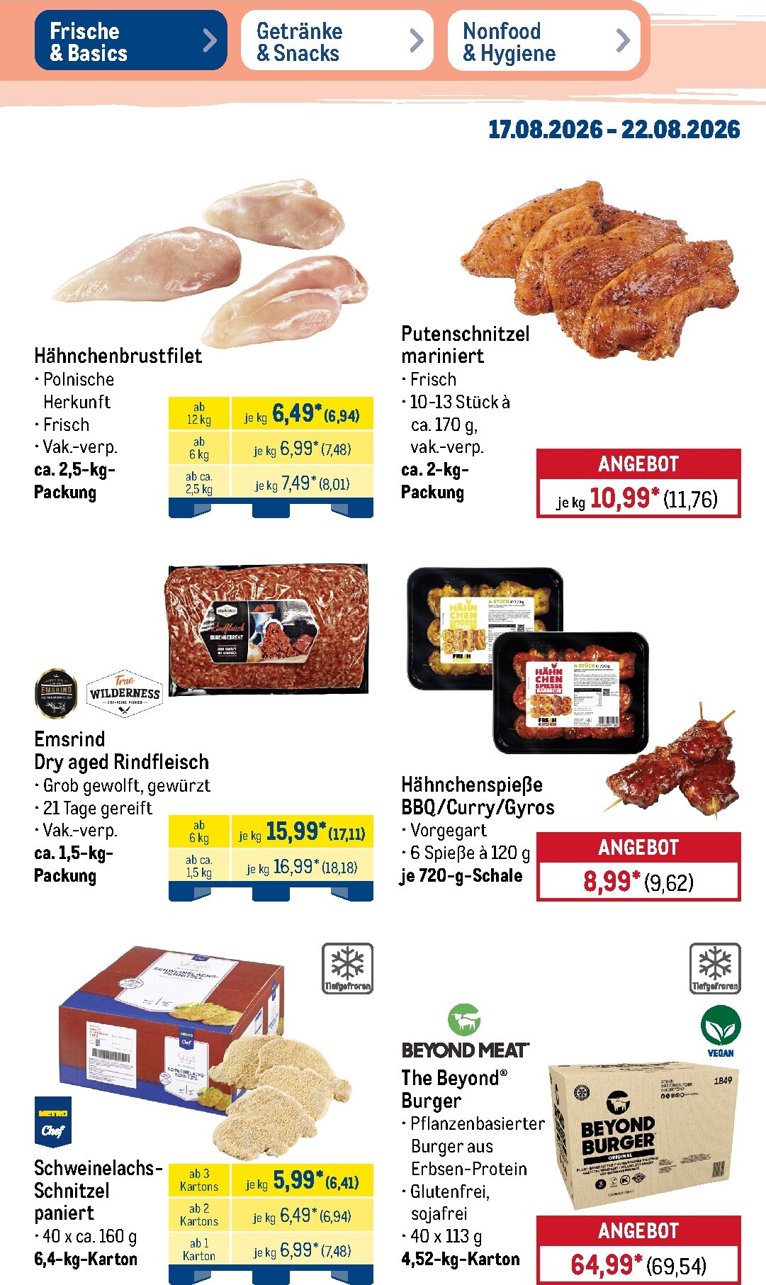 metro - Metro Prospekt nächste Woche – von Montag 17.08.2026 bis Samstag 22.08.2026 - page: 5