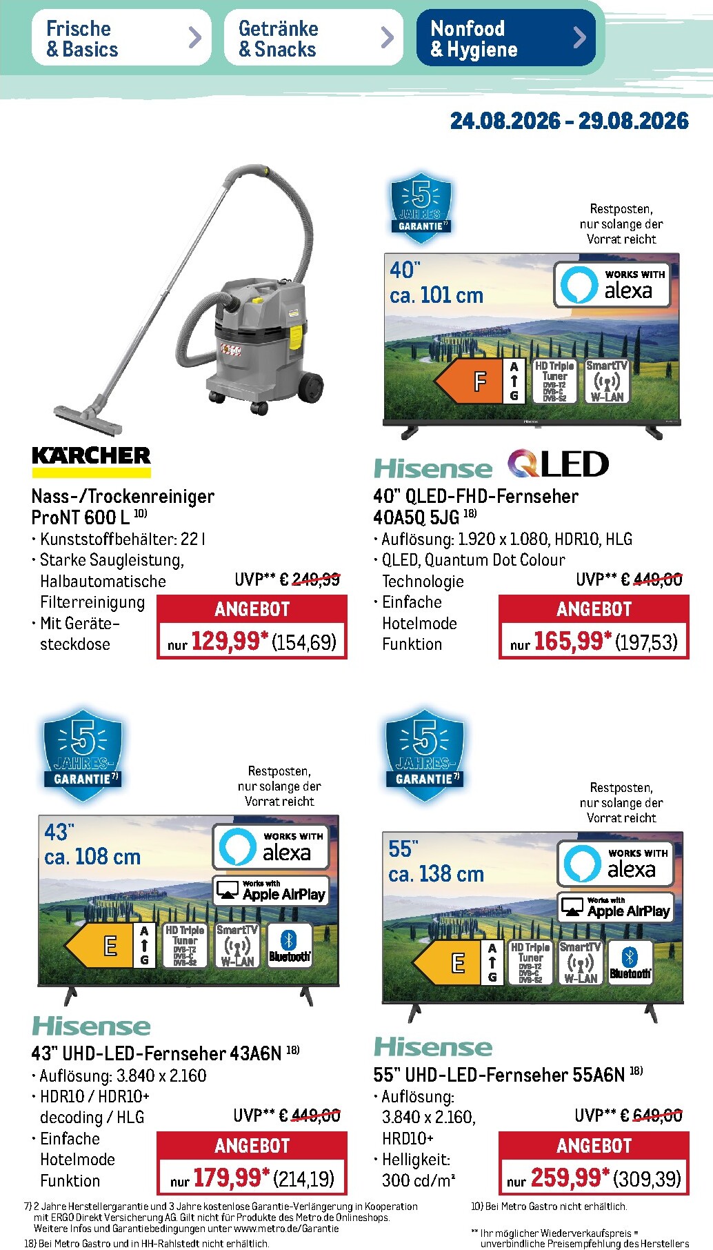 metro - Metro - Wochen-Angebote Prospekt nächste Woche – von Montag 24.08.2026 bis Samstag 29.08.2026 - page: 41