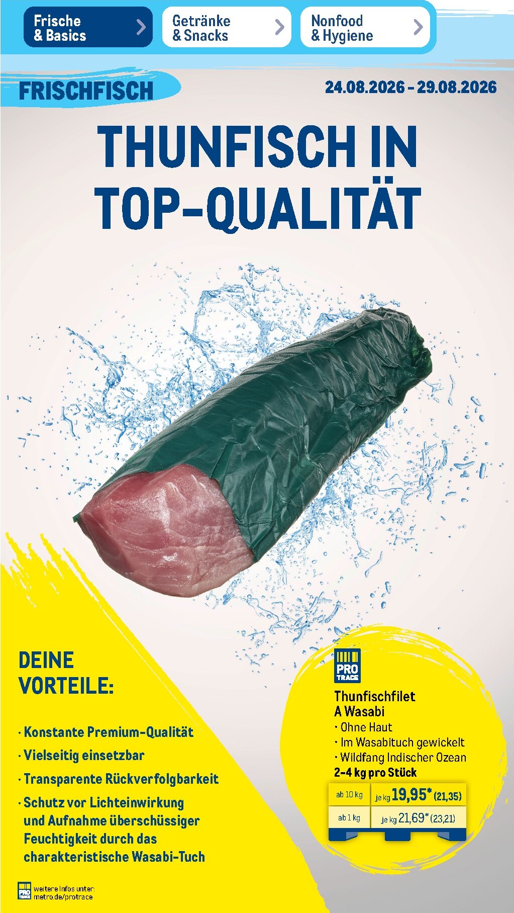 metro - Metro - Wochen-Angebote Prospekt nächste Woche – von Montag 24.08.2026 bis Samstag 29.08.2026 - page: 7
