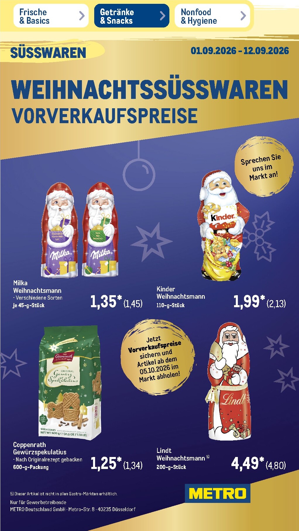 metro - Metro Prospekt nächste Woche – von Montag 31.08.2026 bis Samstag 05.09.2026 - page: 25
