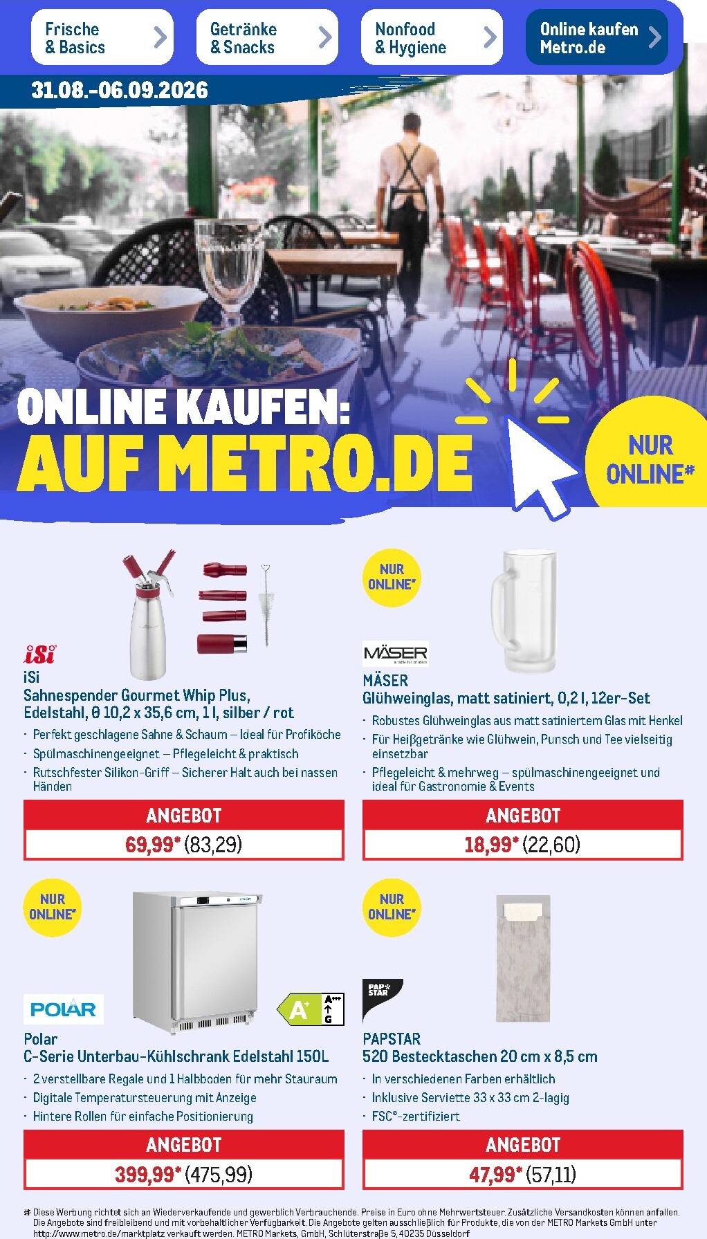 metro - Metro Prospekt nächste Woche – von Montag 31.08.2026 bis Samstag 05.09.2026 - page: 53