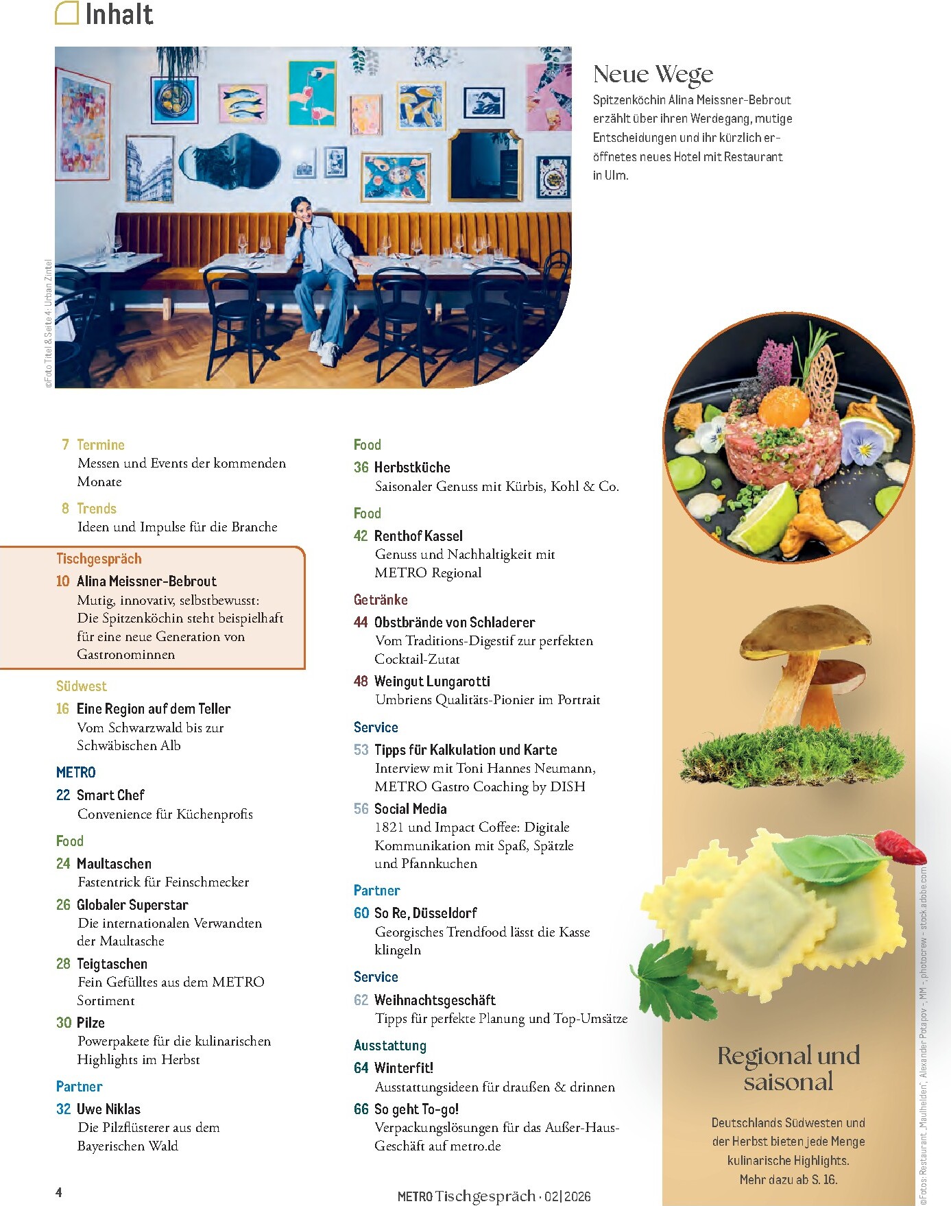 metro - Metro - Tischgespräch Prospekt – von Samstag 01.08.2026 bis Sonntag 30.08.2026 - page: 4