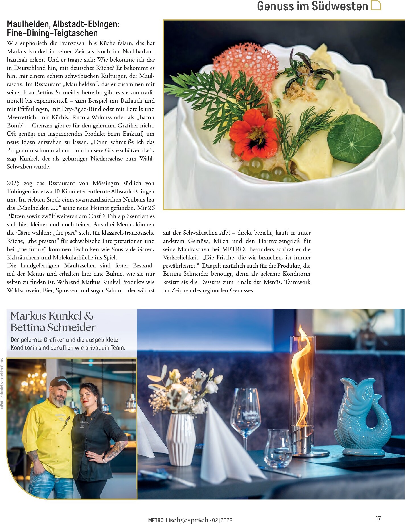 metro - Metro - Tischgespräch Prospekt – von Samstag 01.08.2026 bis Sonntag 30.08.2026 - page: 17