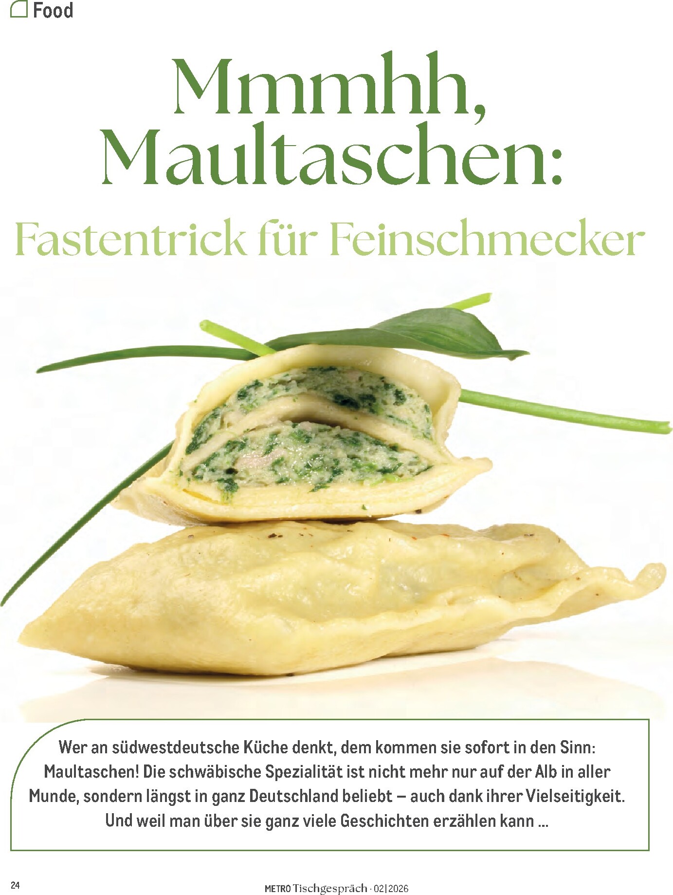 metro - Metro - Tischgespräch Prospekt – von Samstag 01.08.2026 bis Sonntag 30.08.2026 - page: 24
