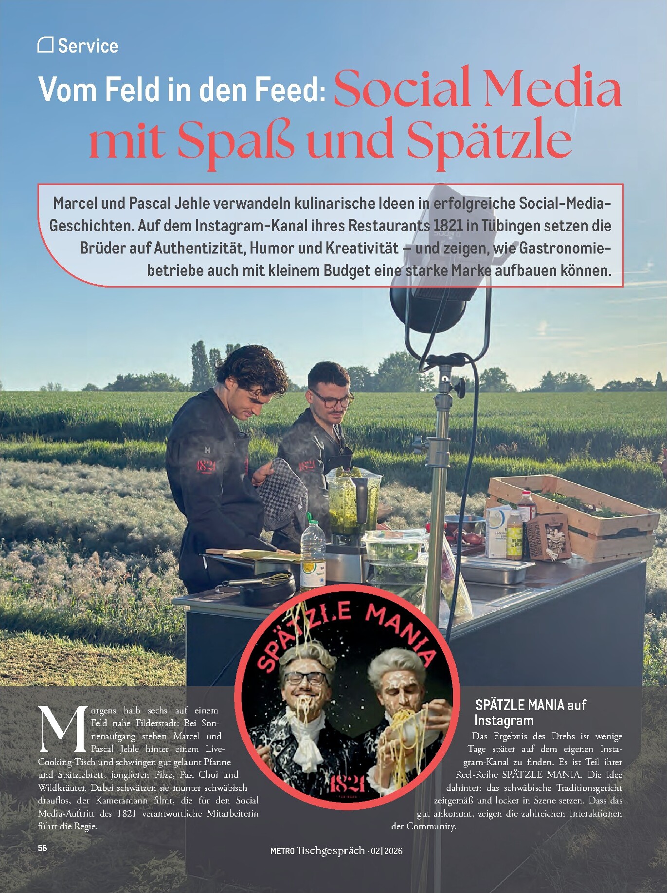 metro - Metro - Tischgespräch Prospekt – von Samstag 01.08.2026 bis Sonntag 30.08.2026 - page: 56
