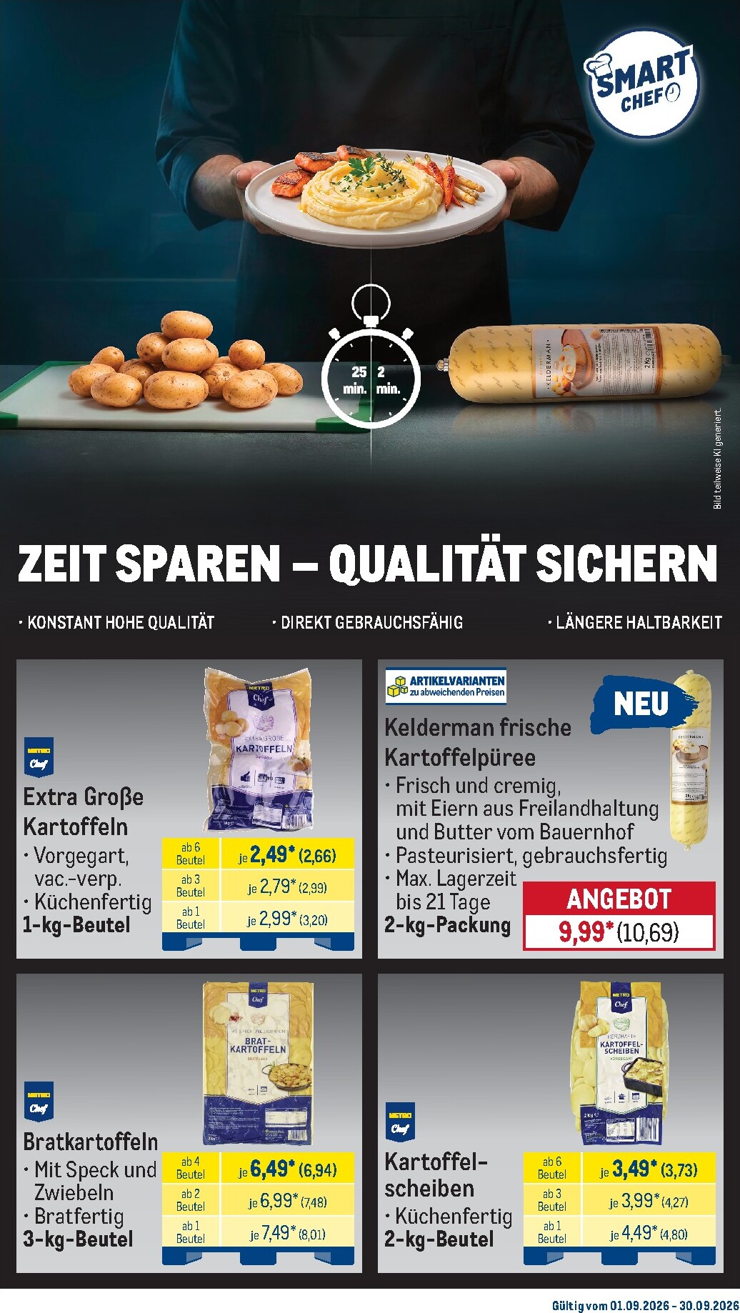 metro - Metro - Monats Menü Prospekt nächste Woche – von Dienstag 01.09.2026 bis Mittwoch 30.09.2026 - page: 9