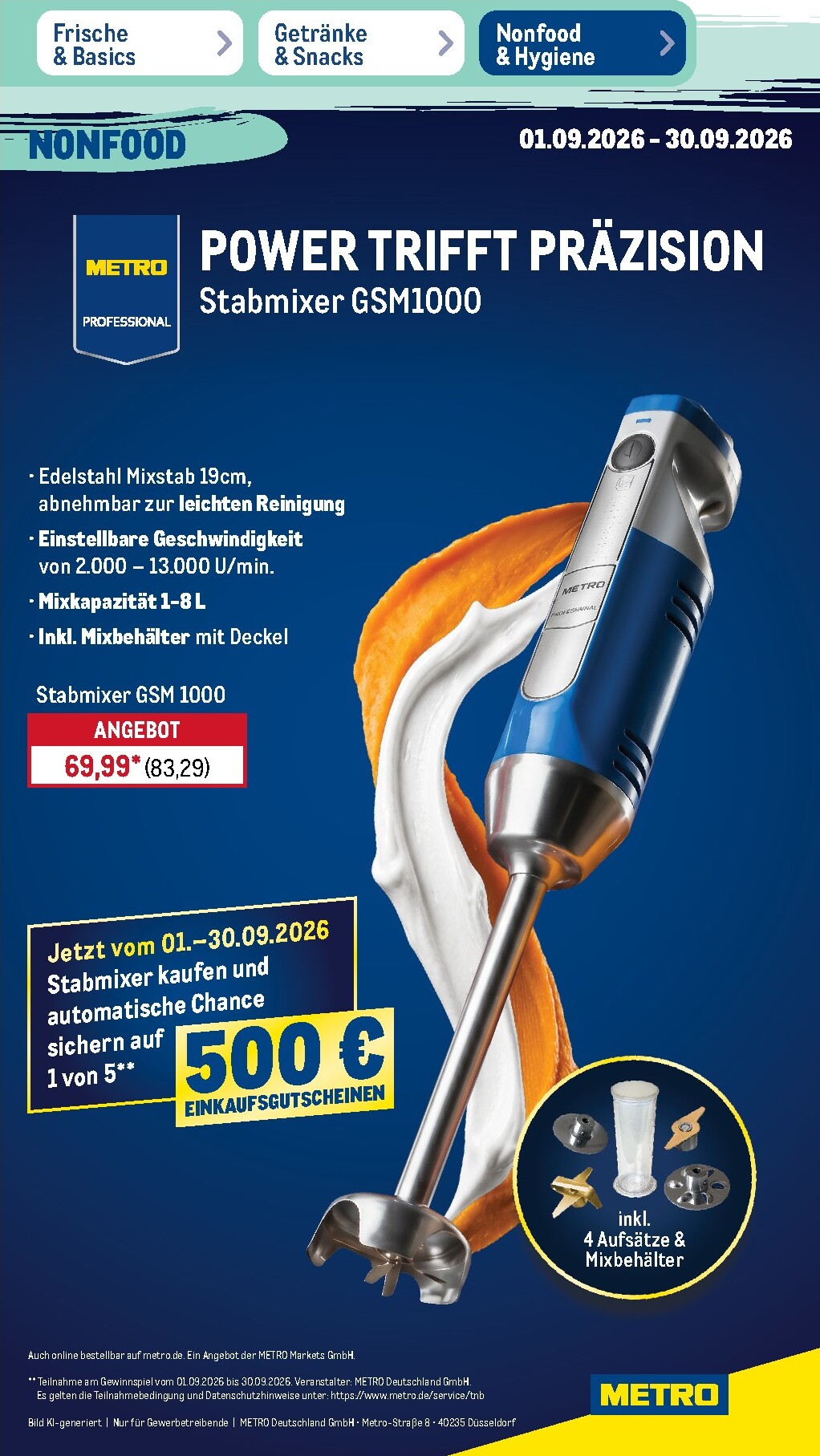 metro - Metro - NonFood Prospekt nächste Woche – von Montag 31.08.2026 bis Samstag 05.09.2026 - page: 4