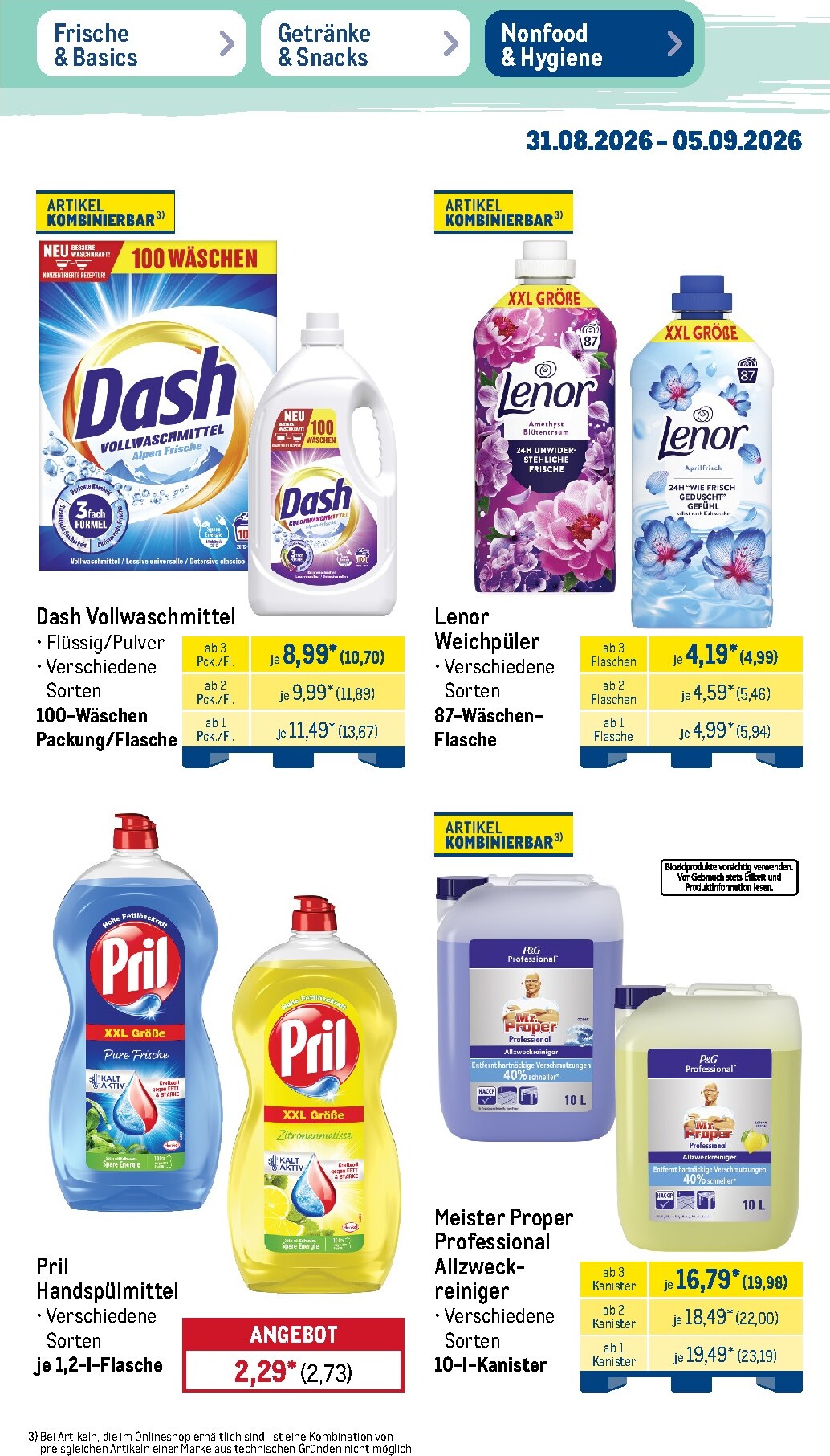 metro - Metro - NonFood Prospekt nächste Woche – von Montag 31.08.2026 bis Samstag 05.09.2026 - page: 14