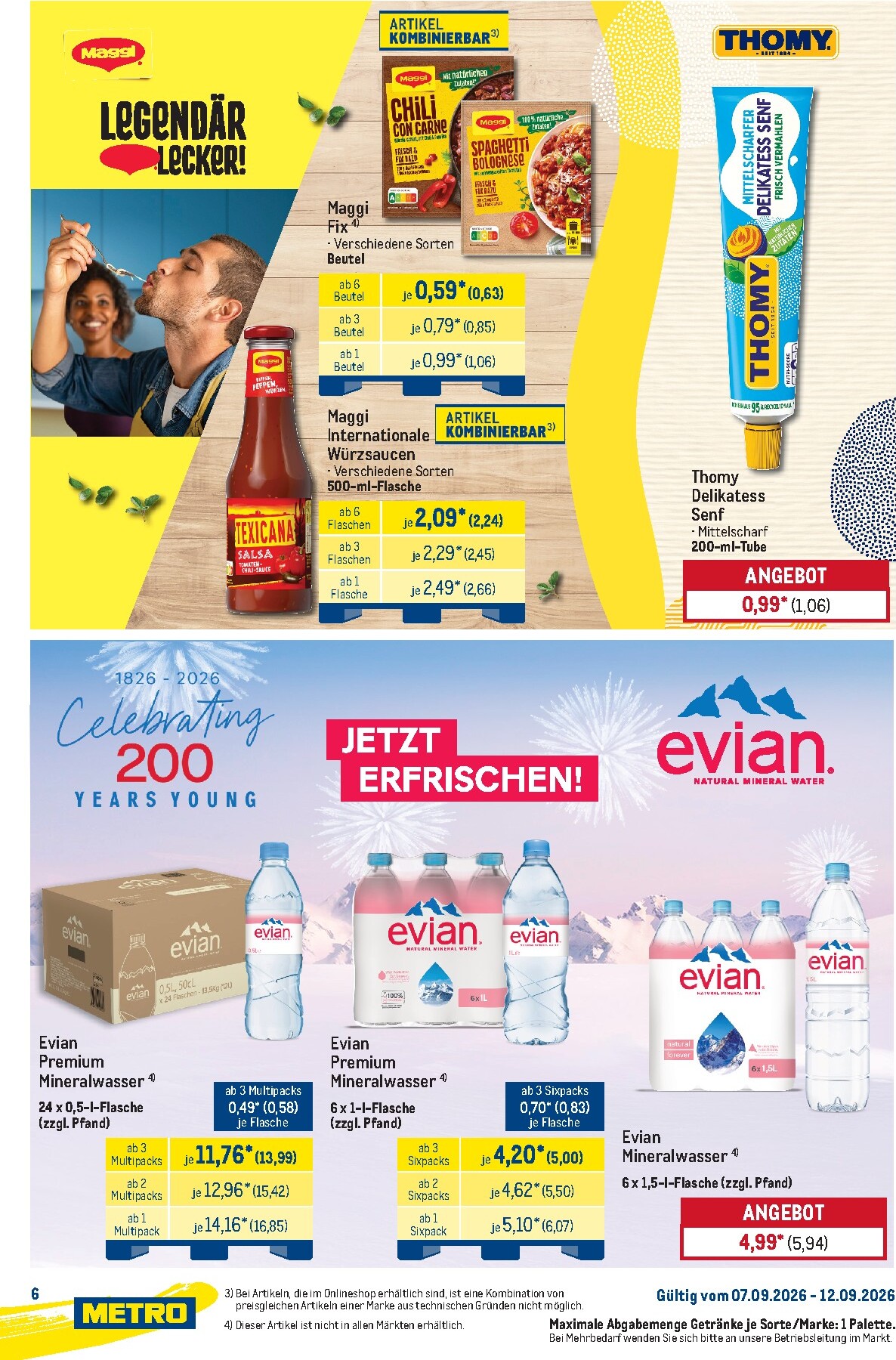 metro - Metro - Starke Marken Prospekt nächste Woche – von Montag 07.09.2026 bis Samstag 12.09.2026 - page: 6