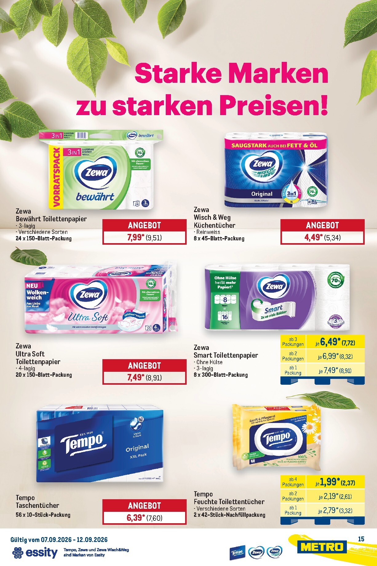 metro - Metro - Starke Marken Prospekt nächste Woche – von Montag 07.09.2026 bis Samstag 12.09.2026 - page: 15