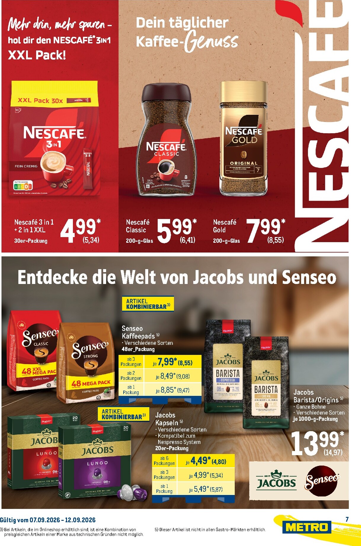 metro - Metro - Starke Marken Prospekt nächste Woche – von Montag 07.09.2026 bis Samstag 12.09.2026 - page: 7