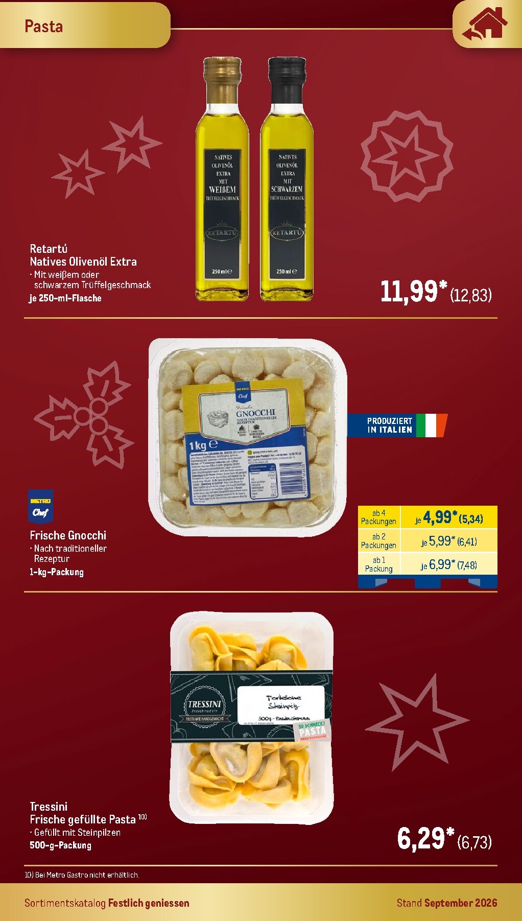metro - Metro - Festlich Geniessen Prospekt – von Dienstag 01.09.2026 bis Donnerstag 31.12.2026 - page: 29