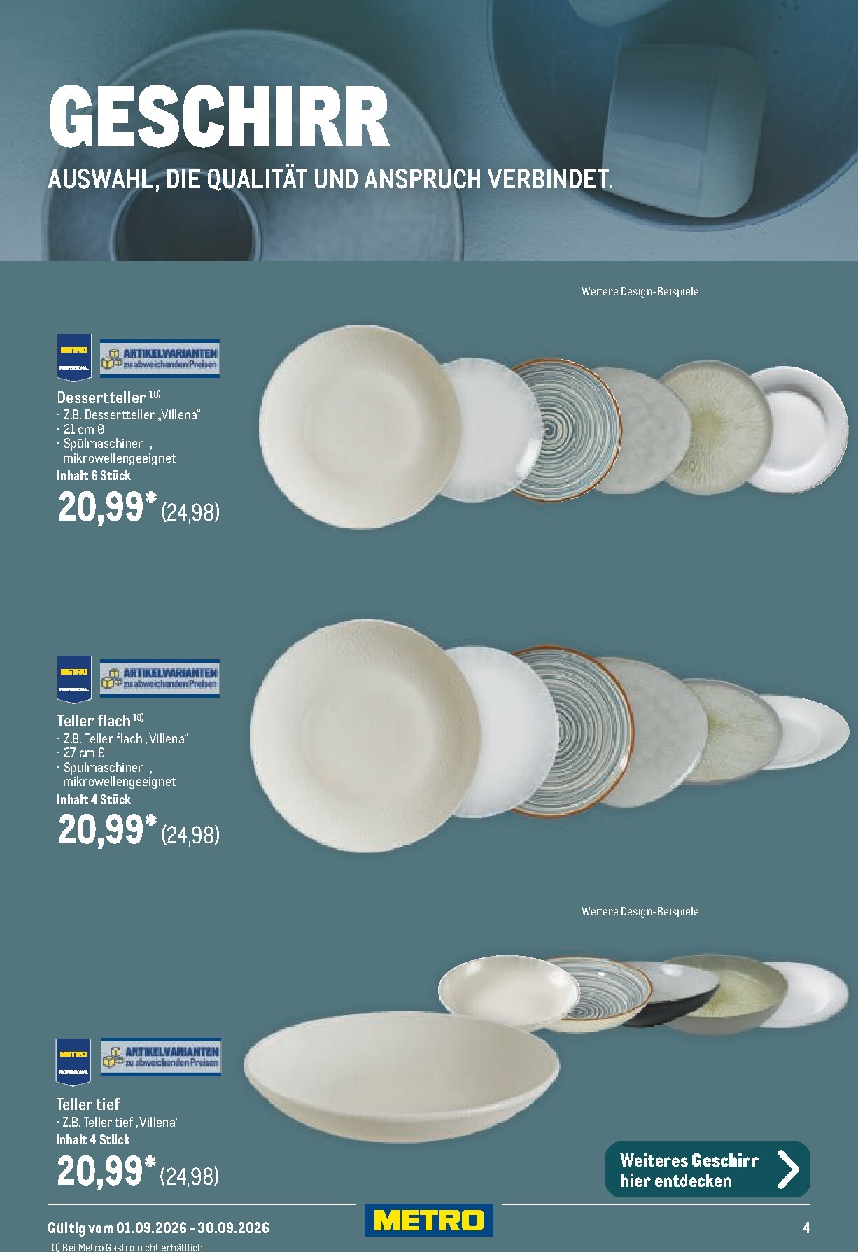 metro - Metro - Non-Food Flyer Prospekt – von Dienstag 01.09.2026 bis Mittwoch 30.09.2026 - page: 4
