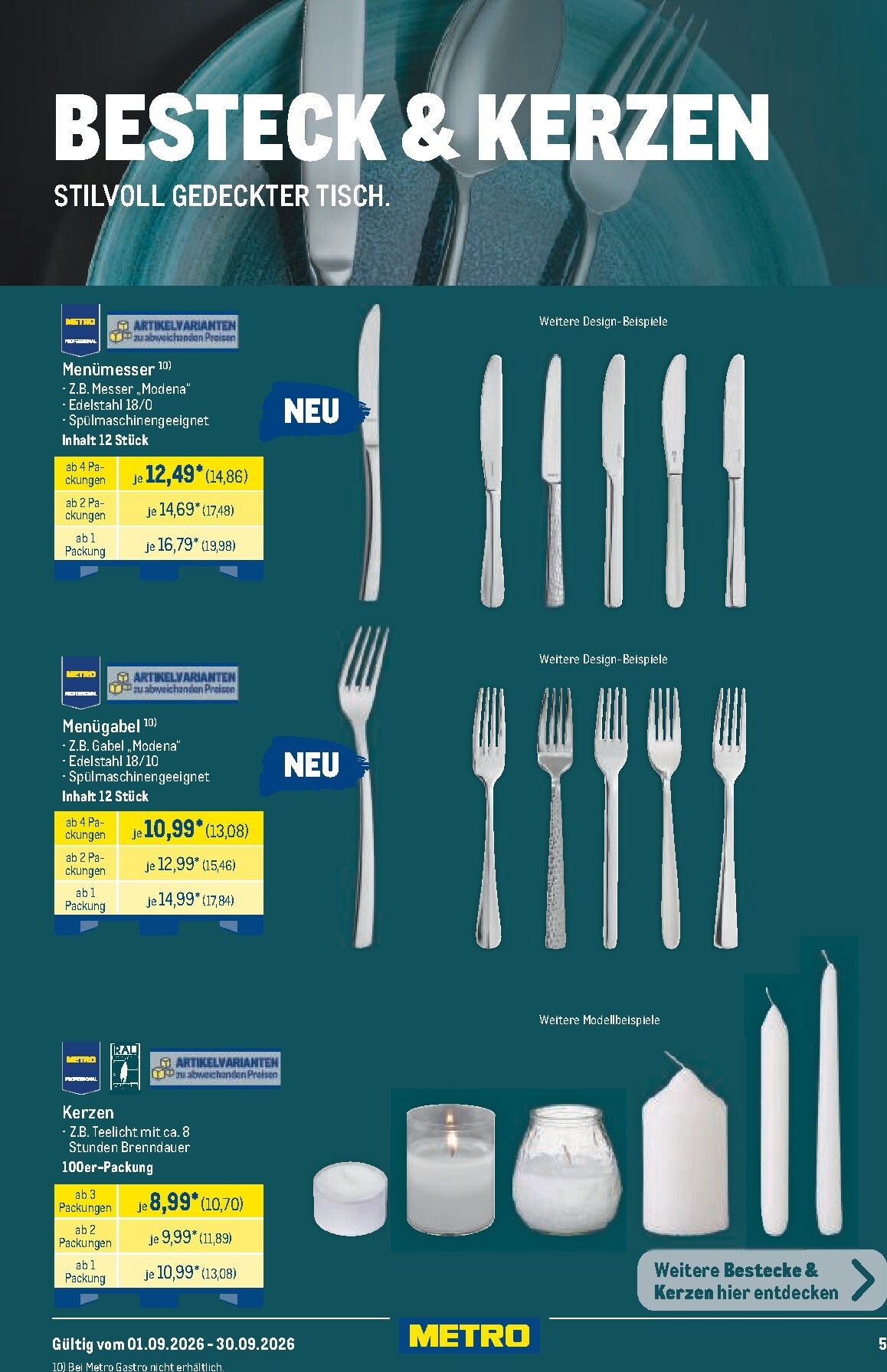 metro - Metro - Non-Food Flyer Prospekt – von Dienstag 01.09.2026 bis Mittwoch 30.09.2026 - page: 5