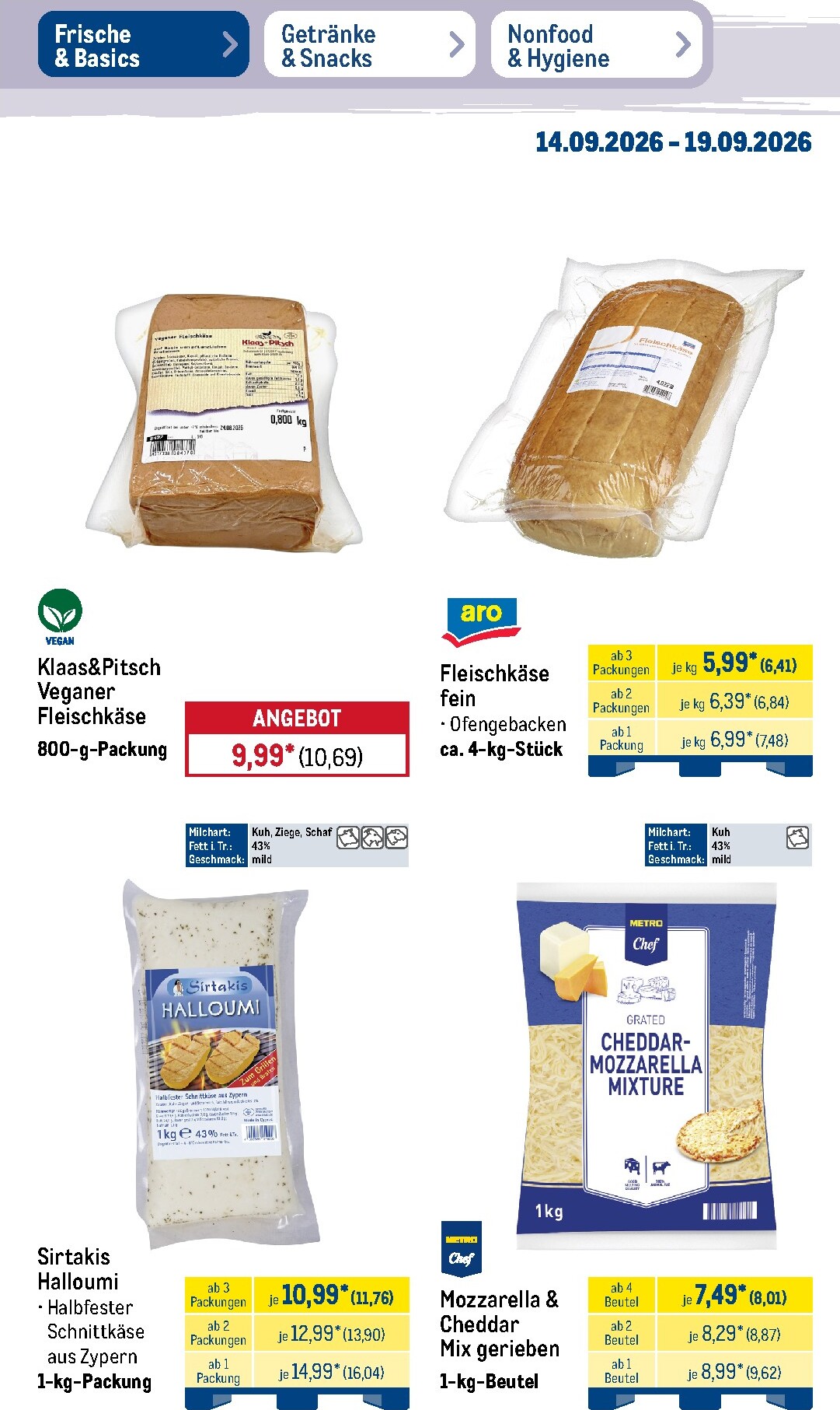 metro - Metro - NonFood Prospekt – von Montag 14.09.2026 bis Samstag 19.09.2026 - page: 44