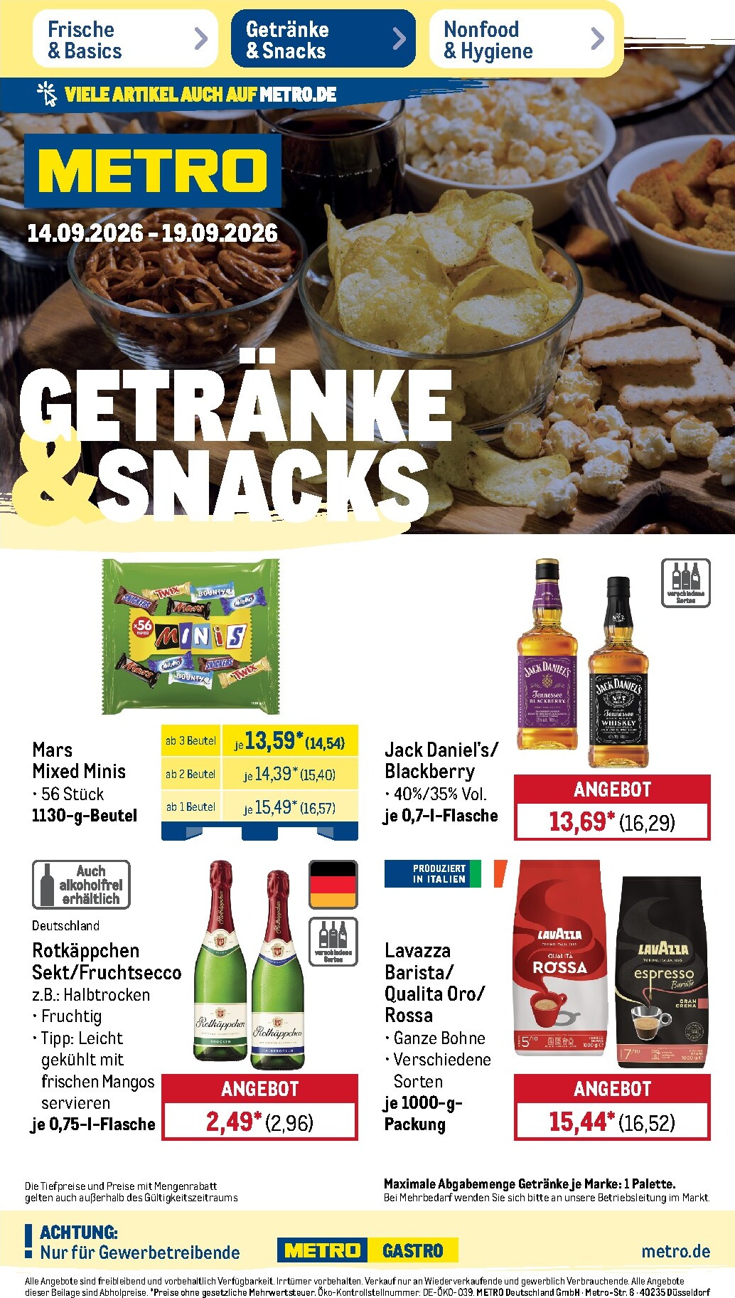 metro - Metro - NonFood Prospekt – von Montag 14.09.2026 bis Samstag 19.09.2026 - page: 17