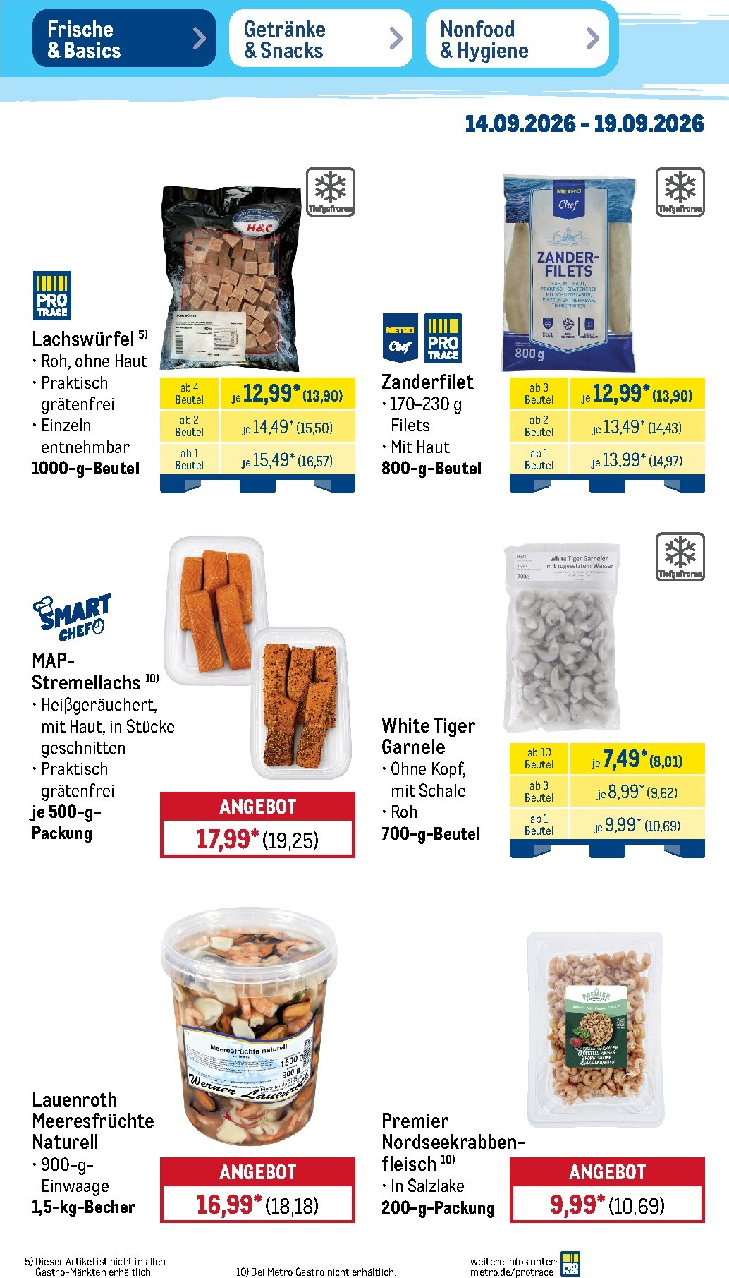 metro - Metro - NonFood Prospekt – von Montag 14.09.2026 bis Samstag 19.09.2026 - page: 38