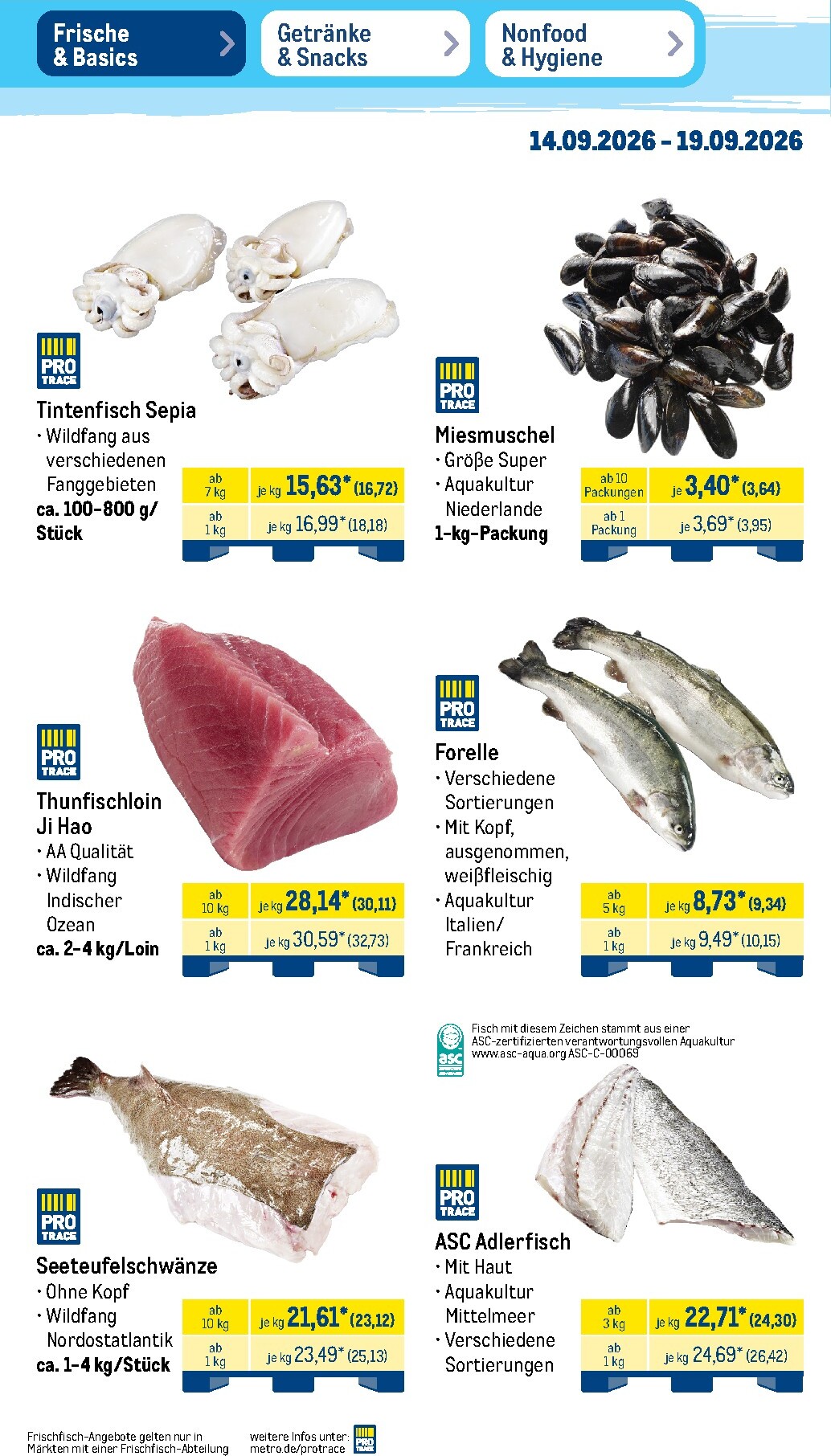 metro - Metro - NonFood Prospekt – von Montag 14.09.2026 bis Samstag 19.09.2026 - page: 37