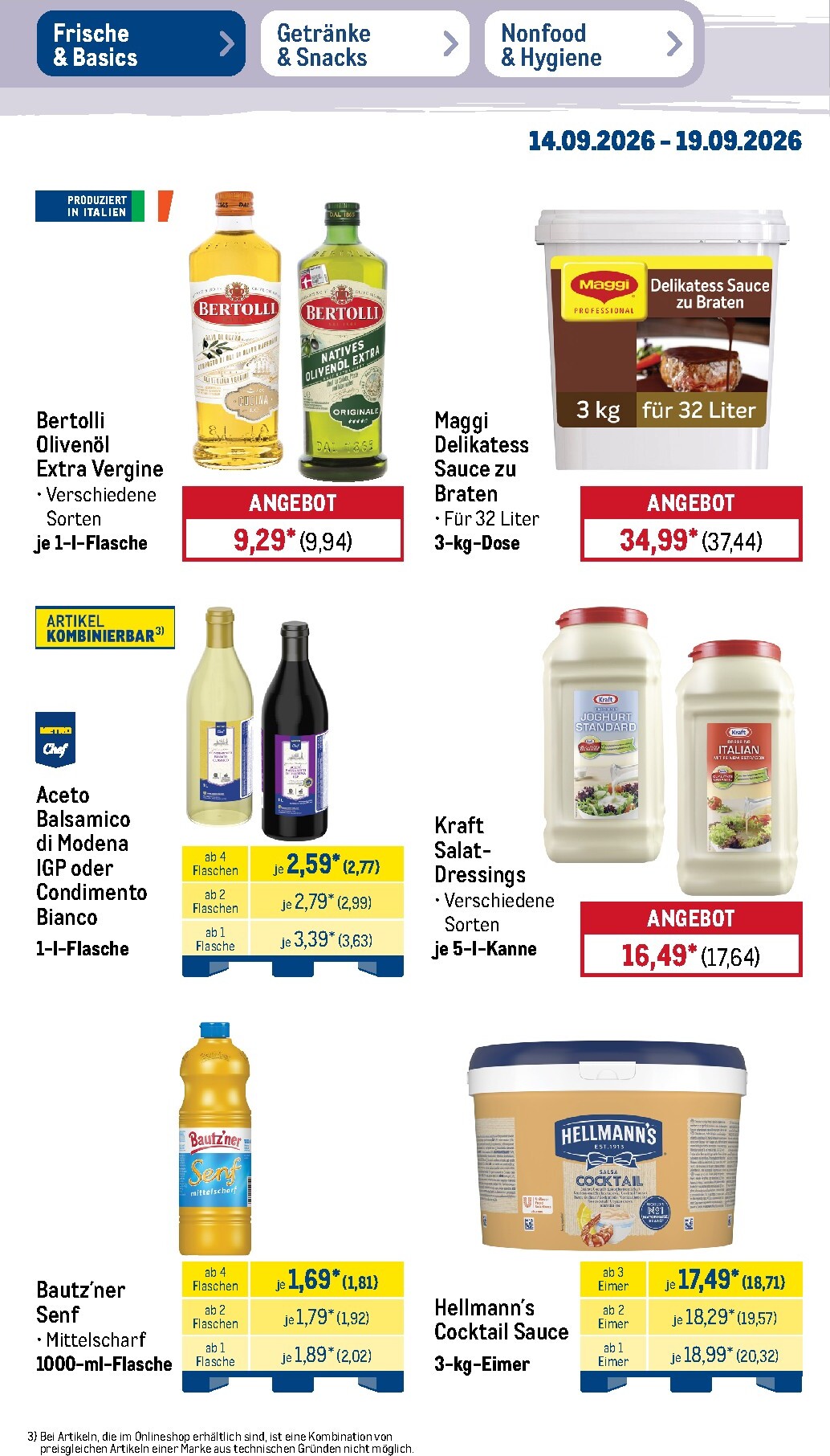 metro - Metro - NonFood Prospekt – von Montag 14.09.2026 bis Samstag 19.09.2026 - page: 49