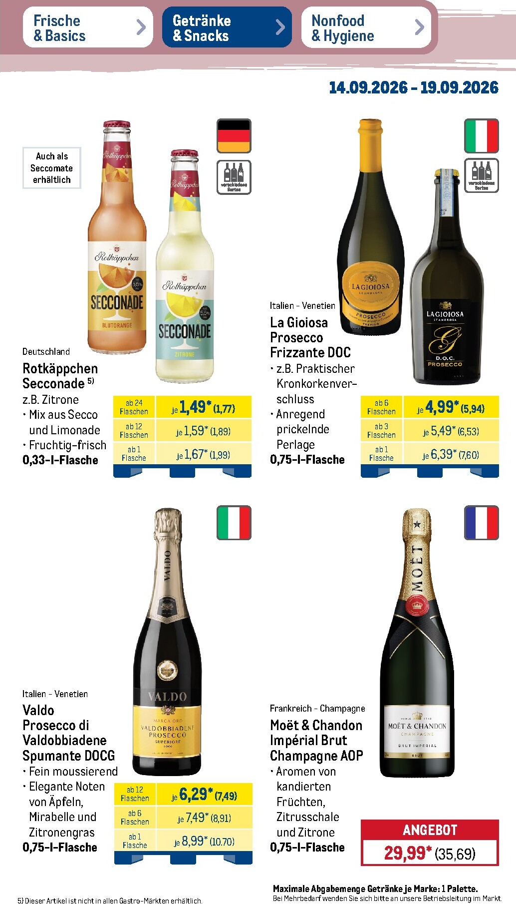 metro - Metro - NonFood Prospekt – von Montag 14.09.2026 bis Samstag 19.09.2026 - page: 29