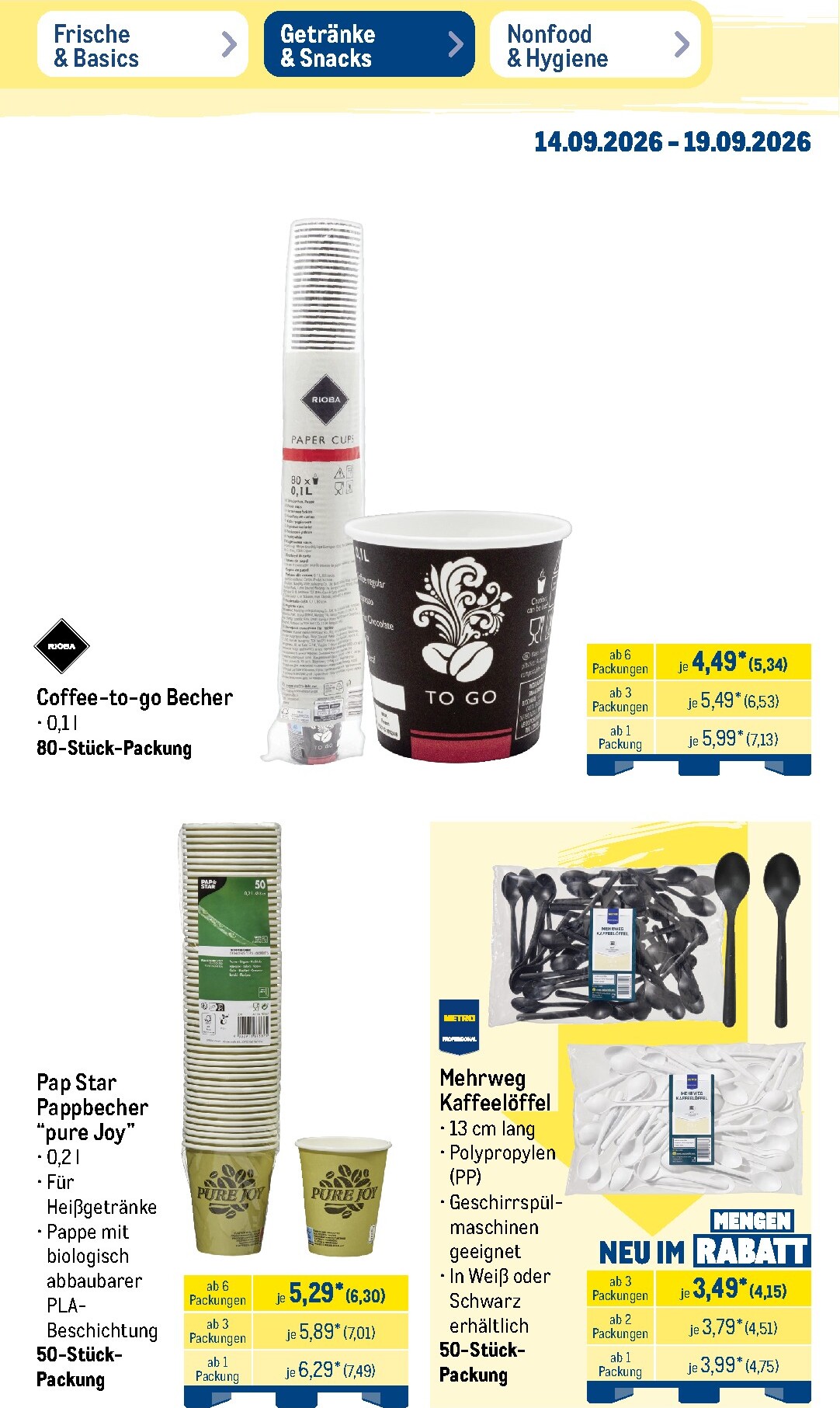 metro - Metro - NonFood Prospekt – von Montag 14.09.2026 bis Samstag 19.09.2026 - page: 30