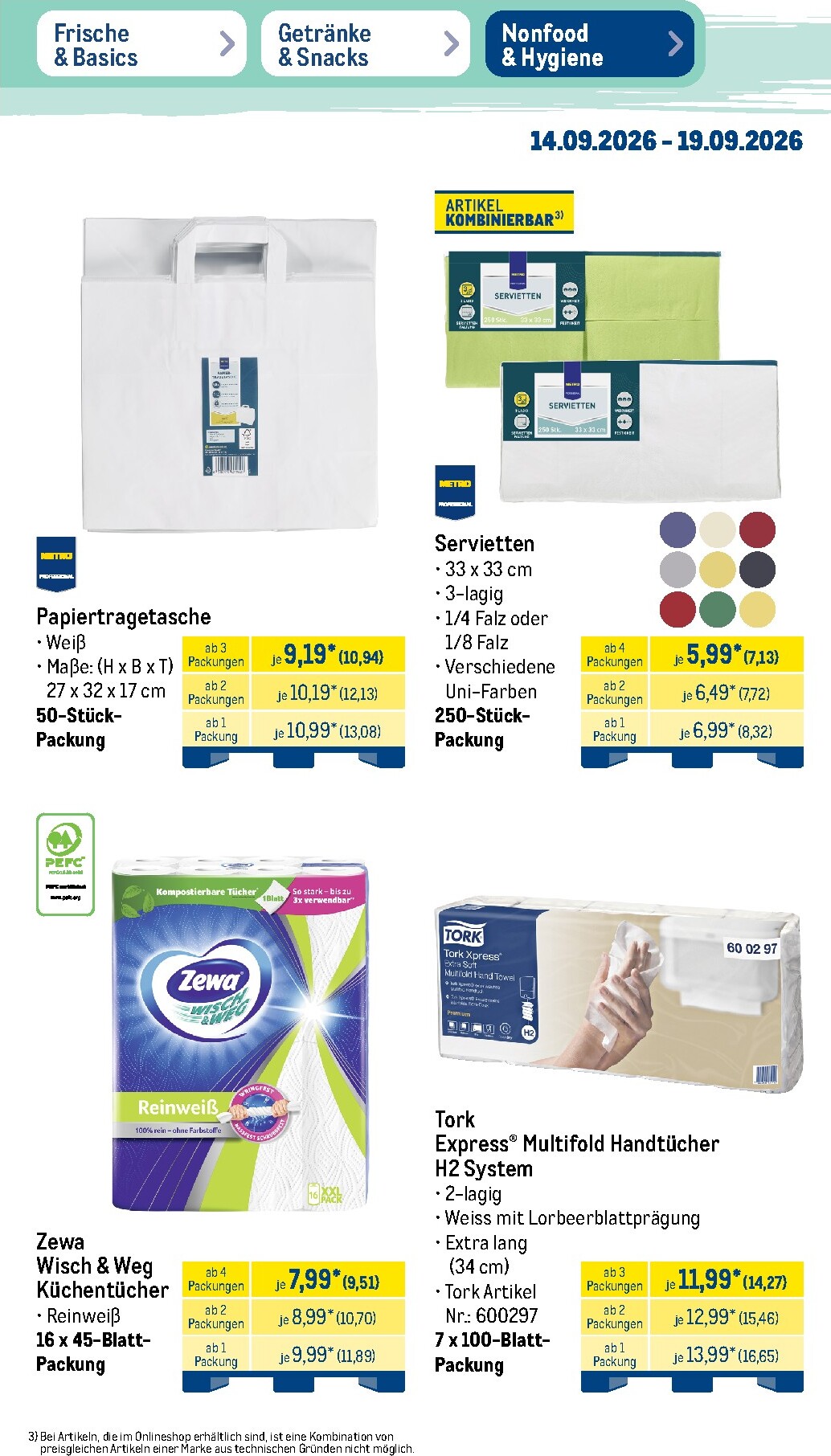 metro - Metro - NonFood Prospekt – von Montag 14.09.2026 bis Samstag 19.09.2026 - page: 14