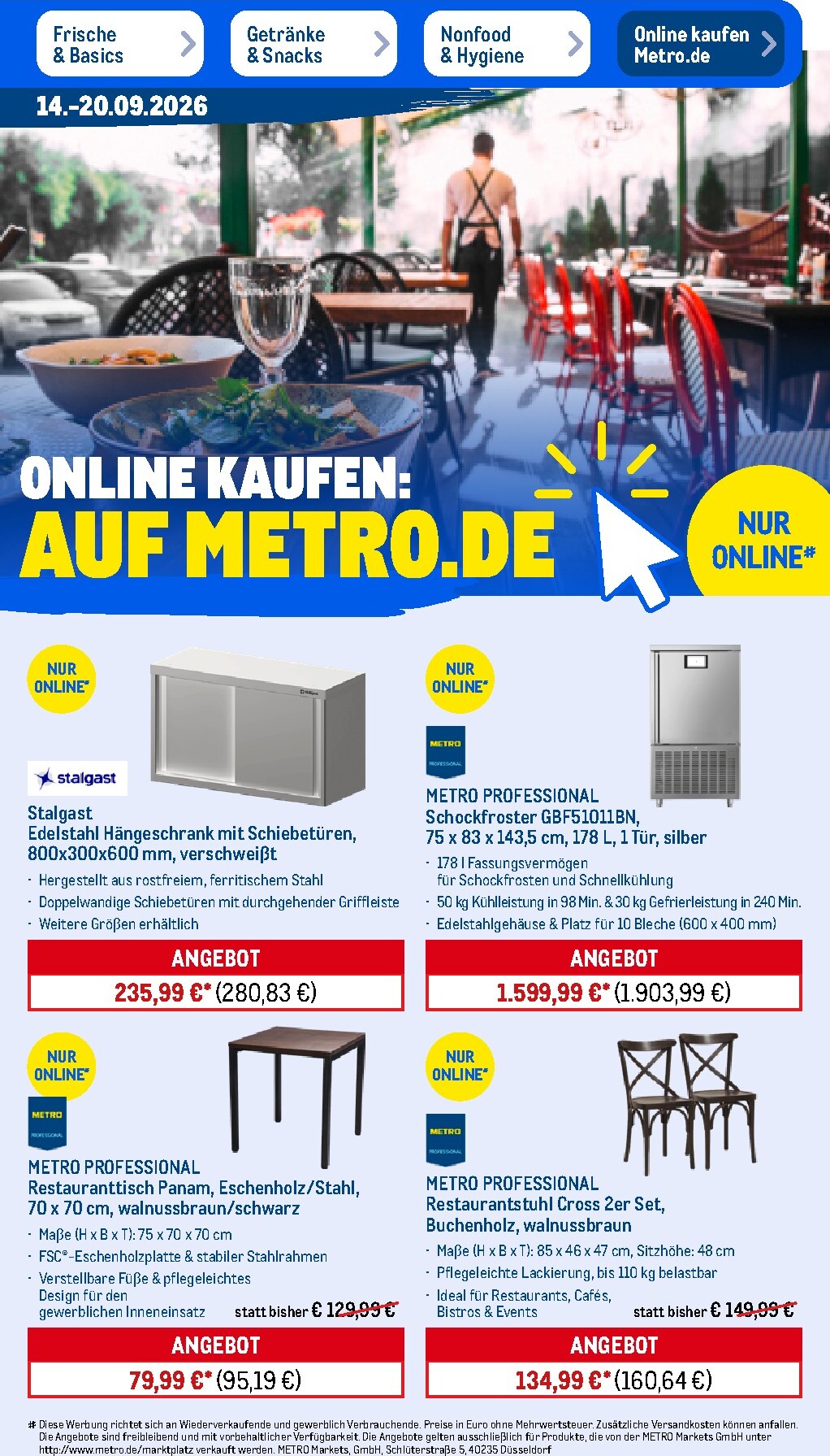 metro - Metro Prospekt – von Montag 14.09.2026 bis Samstag 19.09.2026 - page: 50