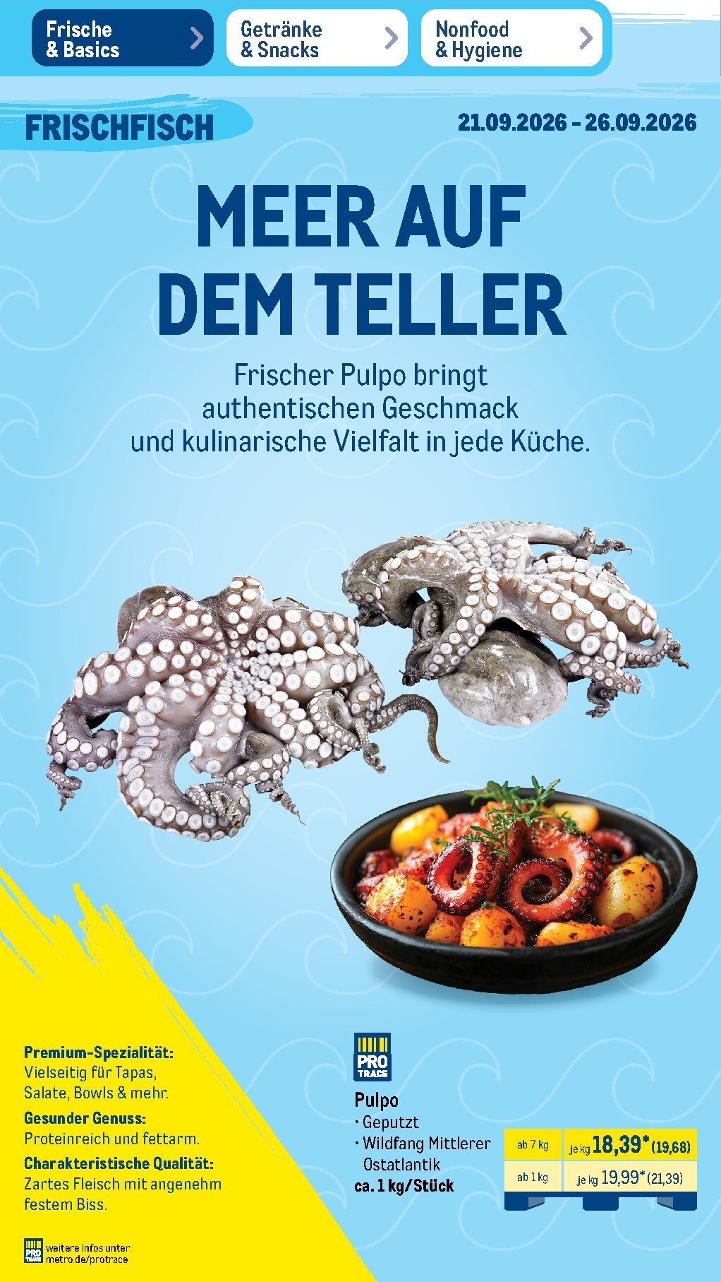 metro - Metro Prospekt nächste Woche – von Montag 21.09.2026 bis Samstag 26.09.2026 - page: 6