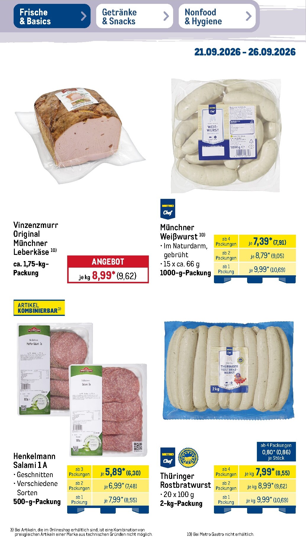 metro - Metro - NonFood Prospekt nächste Woche – von Montag 21.09.2026 bis Samstag 26.09.2026 - page: 40