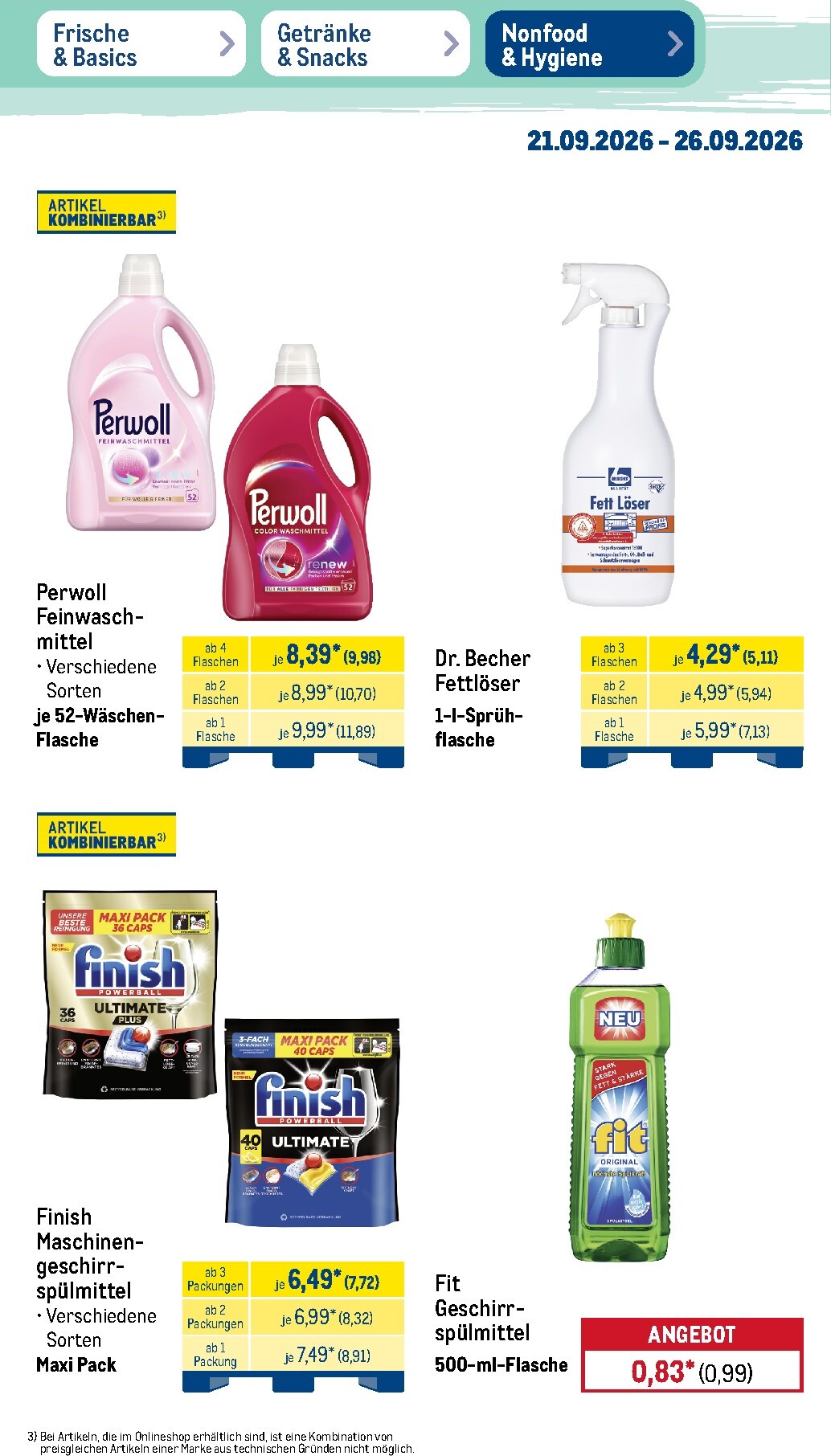 metro - Metro - NonFood Prospekt nächste Woche – von Montag 21.09.2026 bis Samstag 26.09.2026 - page: 2