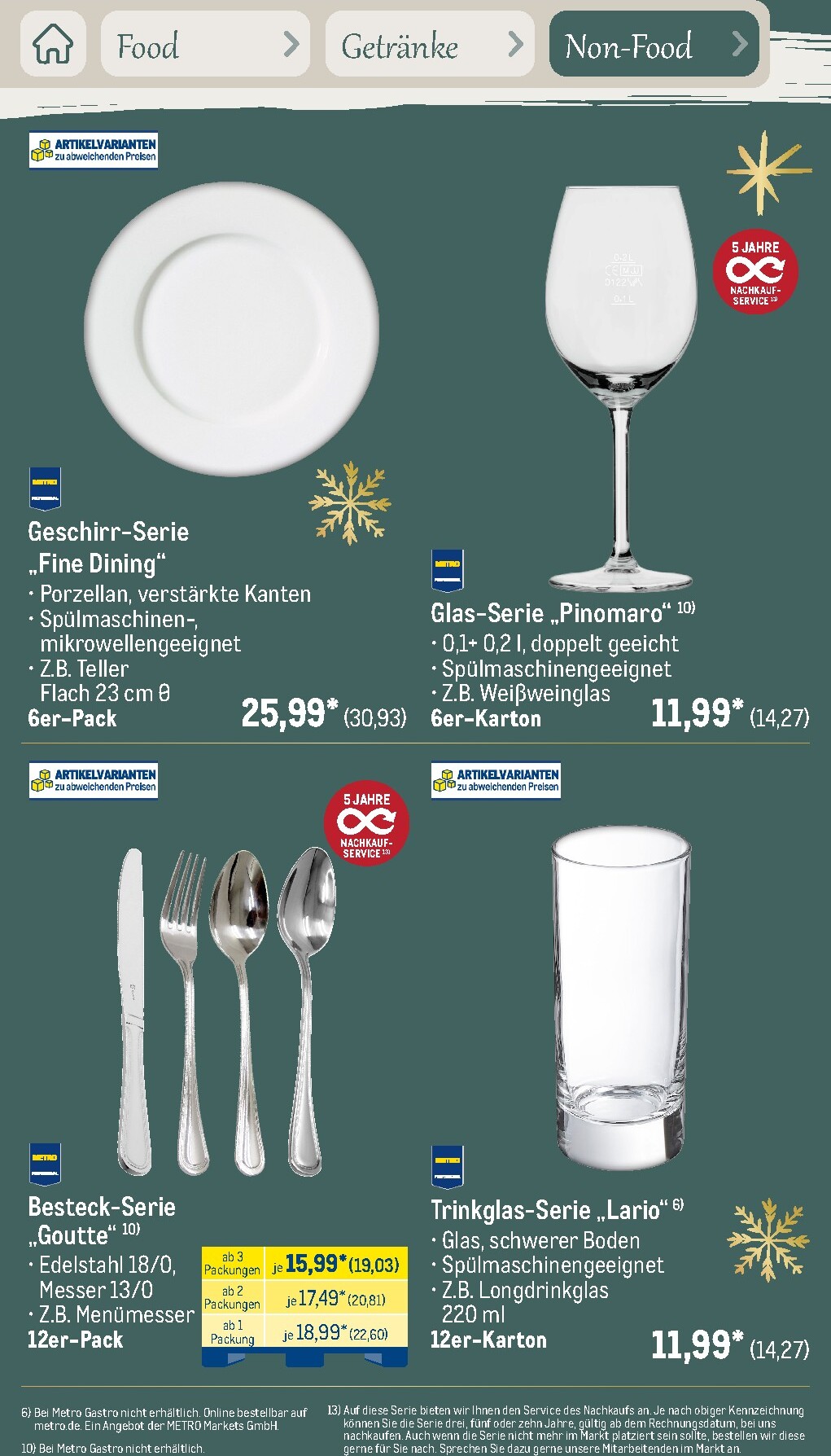 metro - Metro - Saisonkatalog Erfolgsrezept Prospekt nächste Woche – von Donnerstag 01.10.2026 bis Donnerstag 31.12.2026 - page: 78