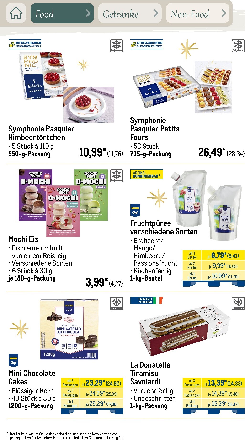 metro - Metro - Saisonkatalog Erfolgsrezept Prospekt nächste Woche – von Donnerstag 01.10.2026 bis Donnerstag 31.12.2026 - page: 25