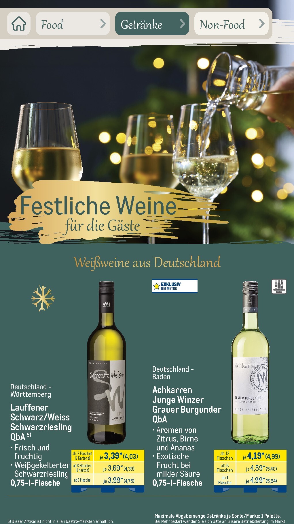 metro - Metro - Saisonkatalog Erfolgsrezept Prospekt nächste Woche – von Donnerstag 01.10.2026 bis Donnerstag 31.12.2026 - page: 34