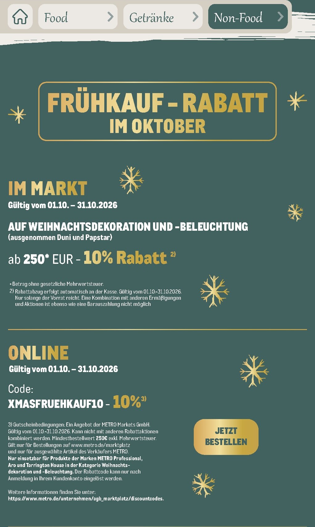 metro - Metro - Saisonkatalog Erfolgsrezept Prospekt nächste Woche – von Donnerstag 01.10.2026 bis Donnerstag 31.12.2026 - page: 81