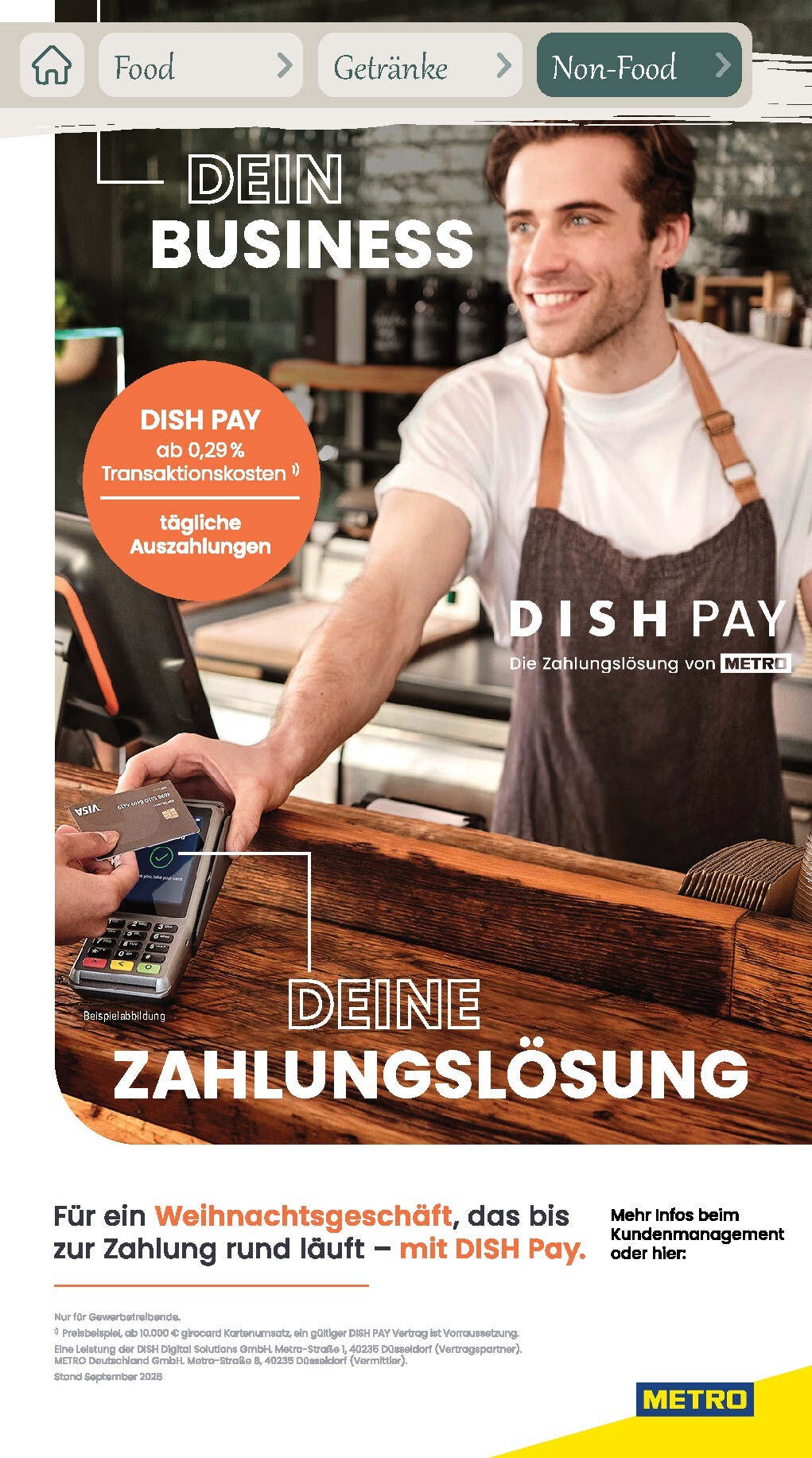 metro - Metro - Saisonkatalog Erfolgsrezept Prospekt nächste Woche – von Donnerstag 01.10.2026 bis Donnerstag 31.12.2026 - page: 13