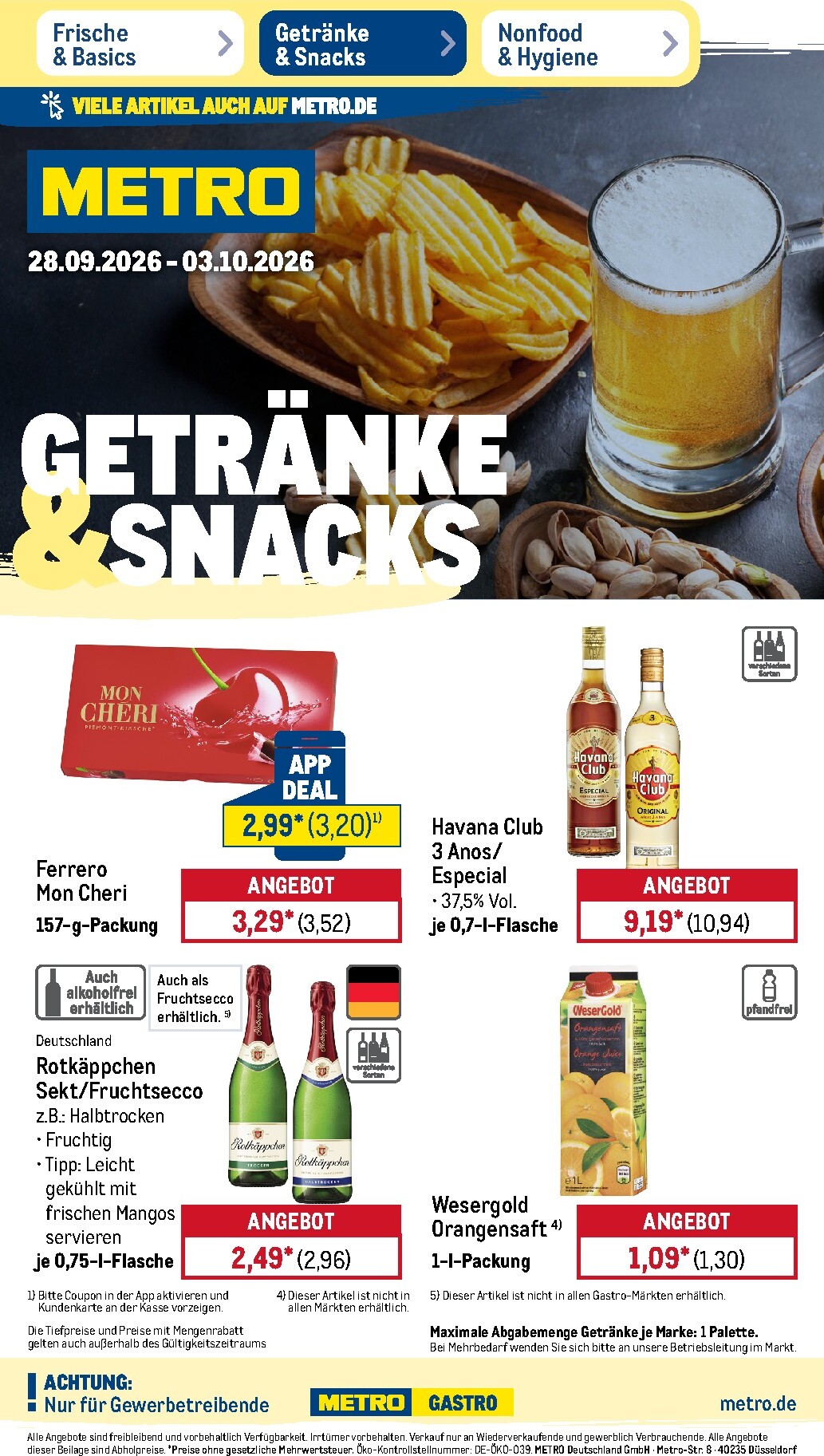 metro - Metro - NonFood Prospekt nächste Woche – von Montag 28.09.2026 bis Samstag 03.10.2026 - page: 15