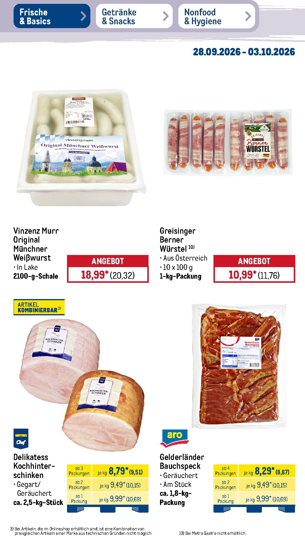 metro - Metro - NonFood Prospekt nächste Woche – von Montag 28.09.2026 bis Samstag 03.10.2026 - page: 39