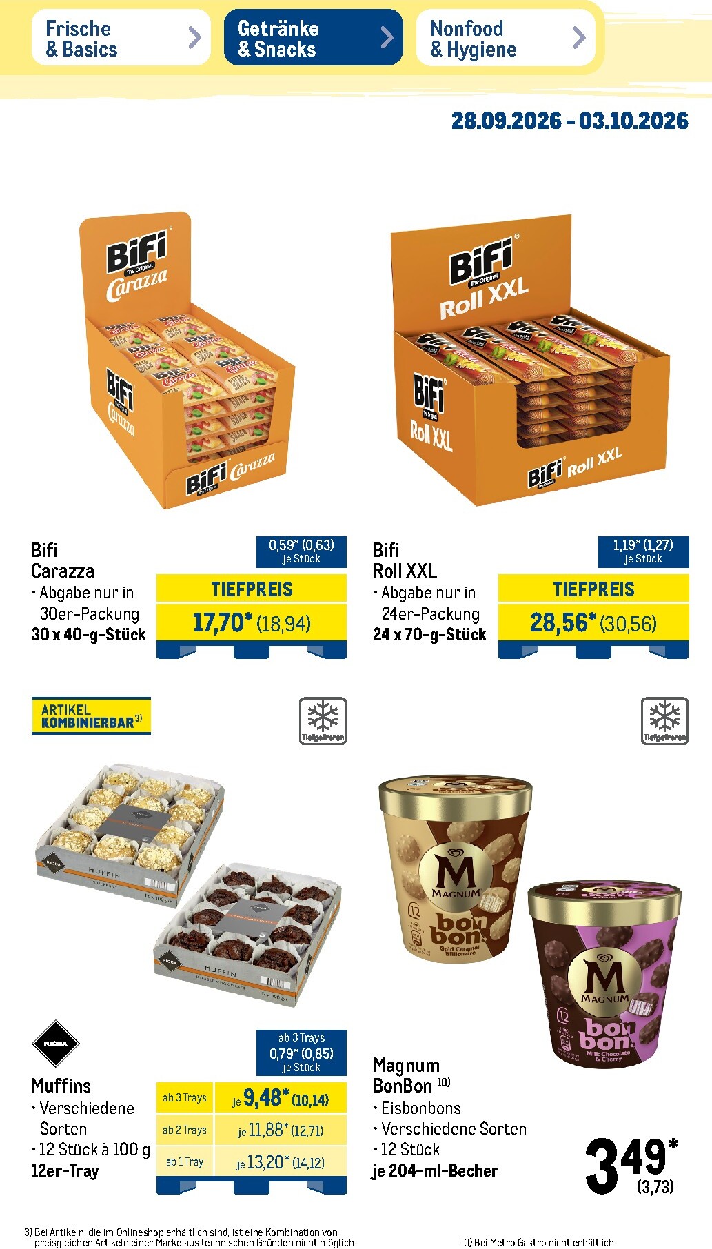 metro - Metro - NonFood Prospekt nächste Woche – von Montag 28.09.2026 bis Samstag 03.10.2026 - page: 28