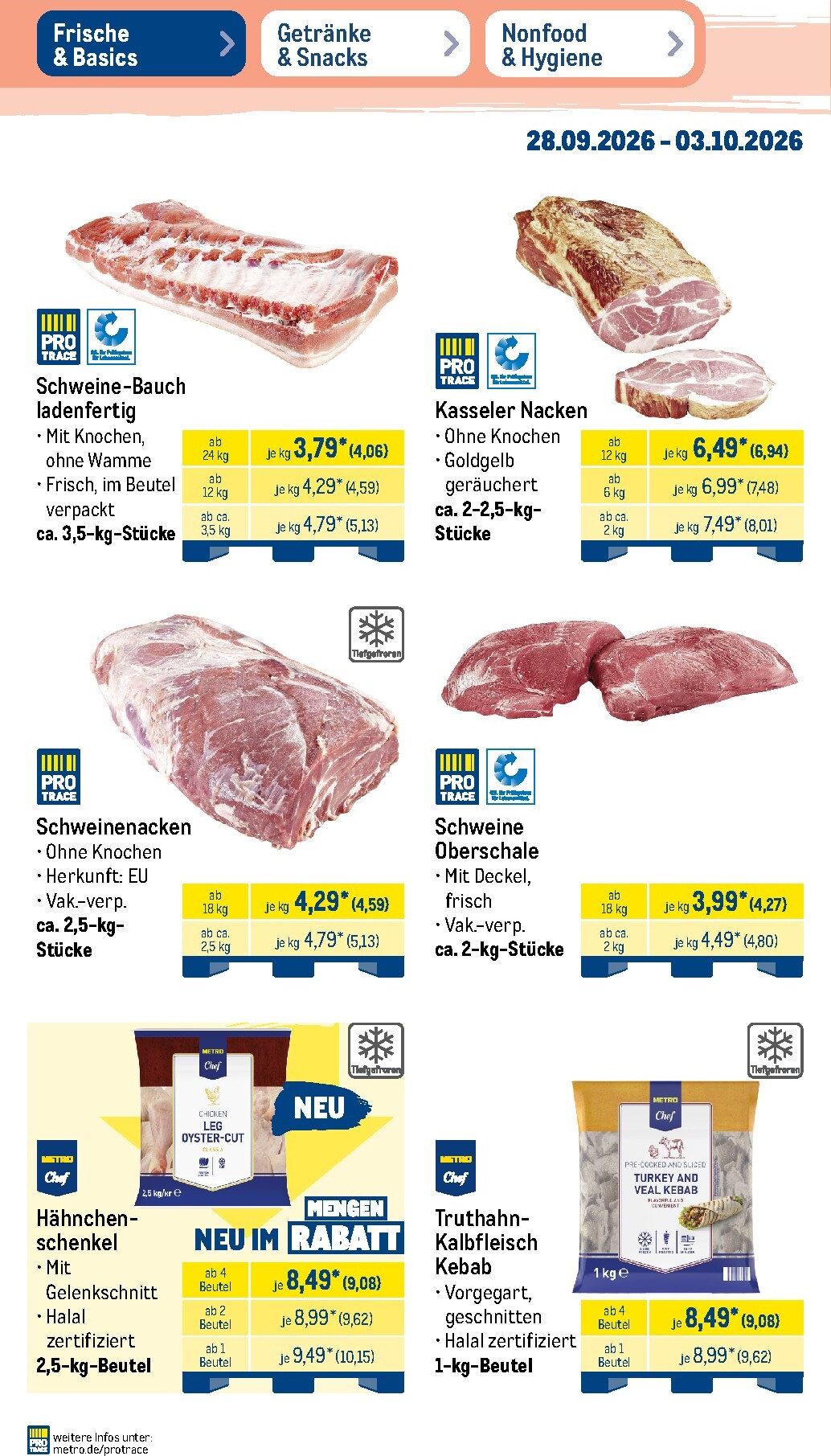 metro - Metro Prospekt nächste Woche – von Montag 28.09.2026 bis Samstag 03.10.2026 - page: 4