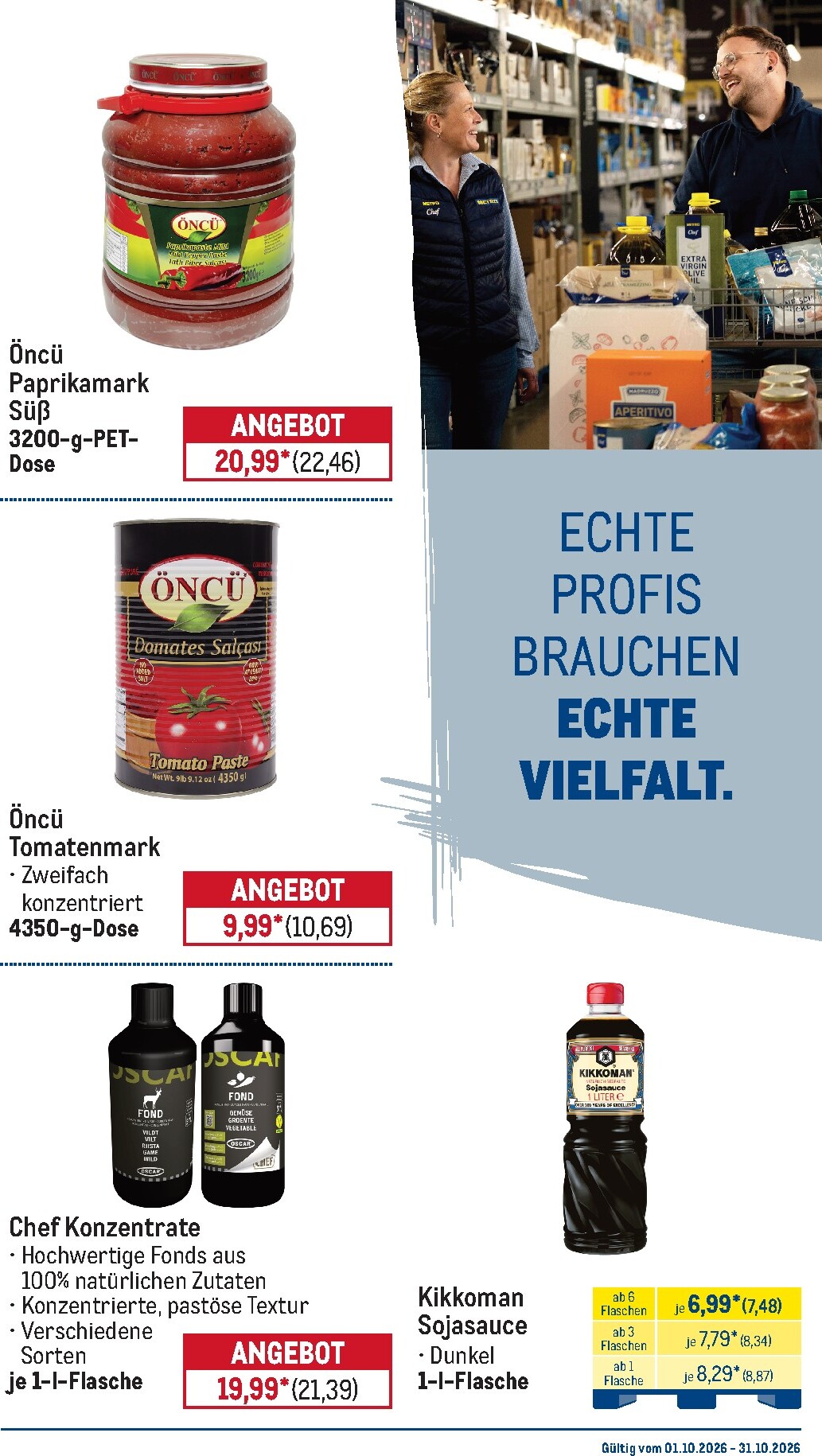 metro - Metro - Monats-Menü Prospekt nächste Woche – von Donnerstag 01.10.2026 bis Samstag 31.10.2026 - page: 15